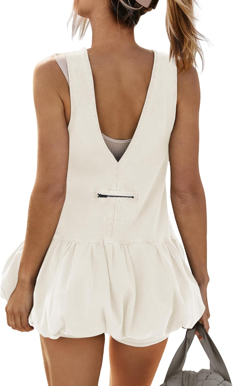 Yanekop Womens Athletic Dress with Shorts Backless Tennis Dresses Golf Outfits Workout Active Dresses with Pockets 2026 - Image 5