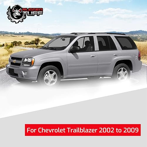 Miniatura 5 de Conjunto de vidrio para espejo lateral del pasajero con placa trasera de plástico (no calentada) compatible con Chevy Trailblazer, GMC Envoy, Buick