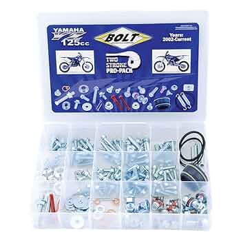 Bolt Hardware YAM 2 STROKE P.PACK YZ125 : Amazon.ca: Tools