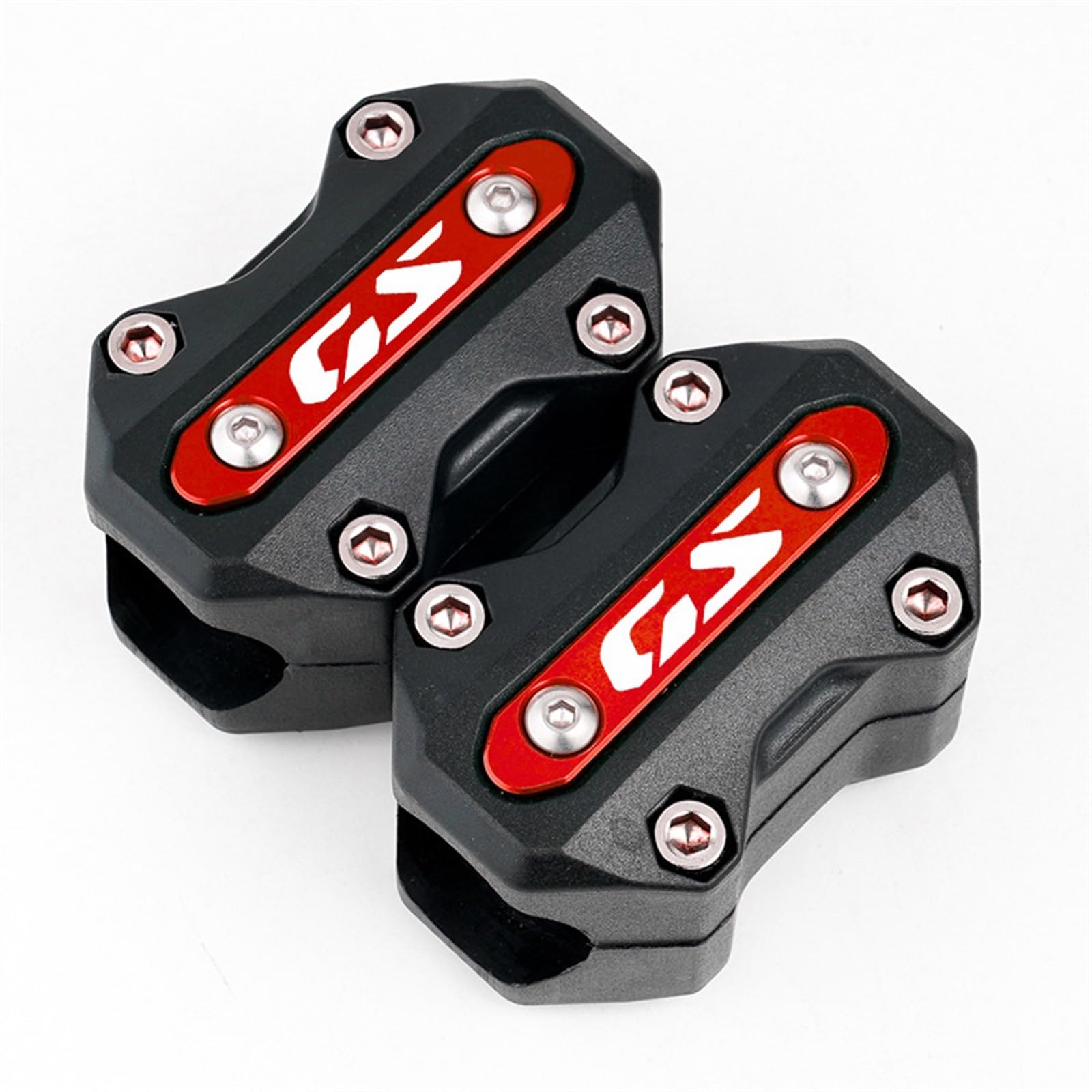 LOTFI Fit For BMW R1300GS R1300 GS R 1300 GS 2023 2024 Motorcycle 22mm/25mm/28mm Bumper Protection Engine Guard Block Accessories (Size : Red)