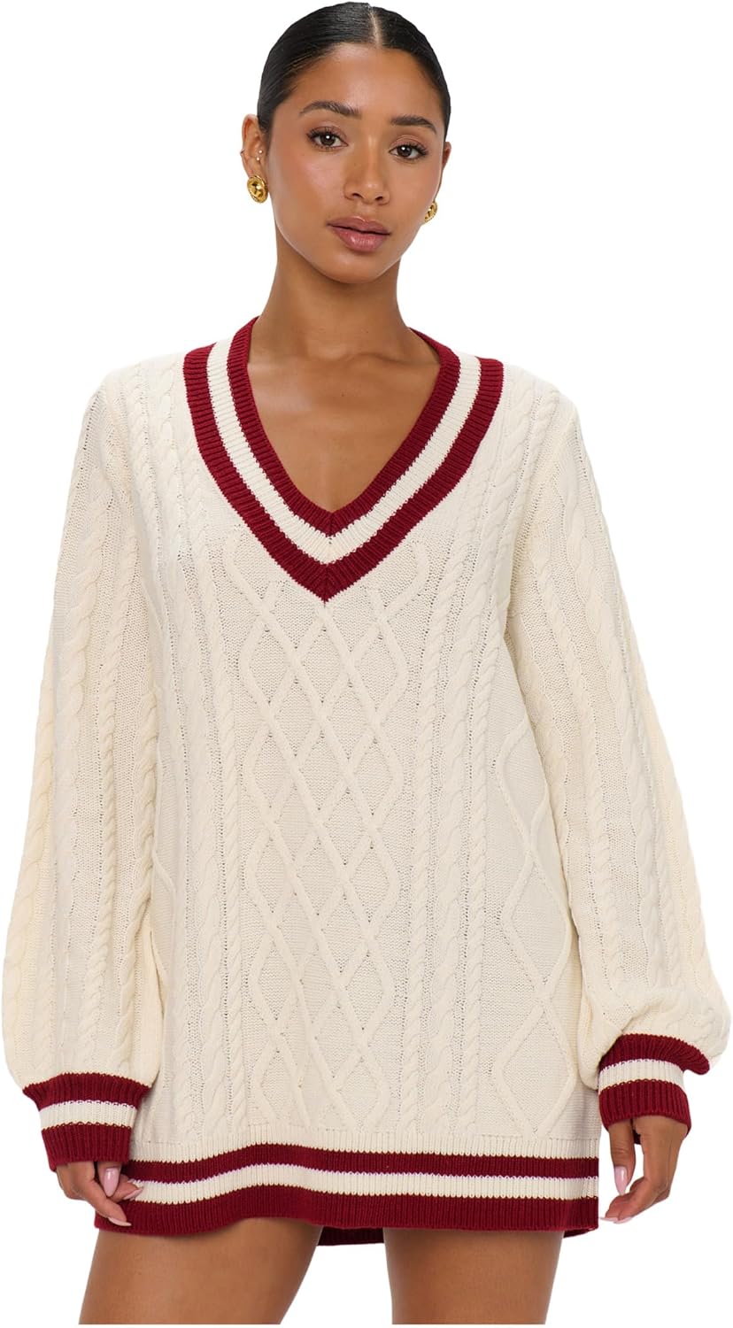 Show Me Your Mumu Women's Tailgate Sweater Dress