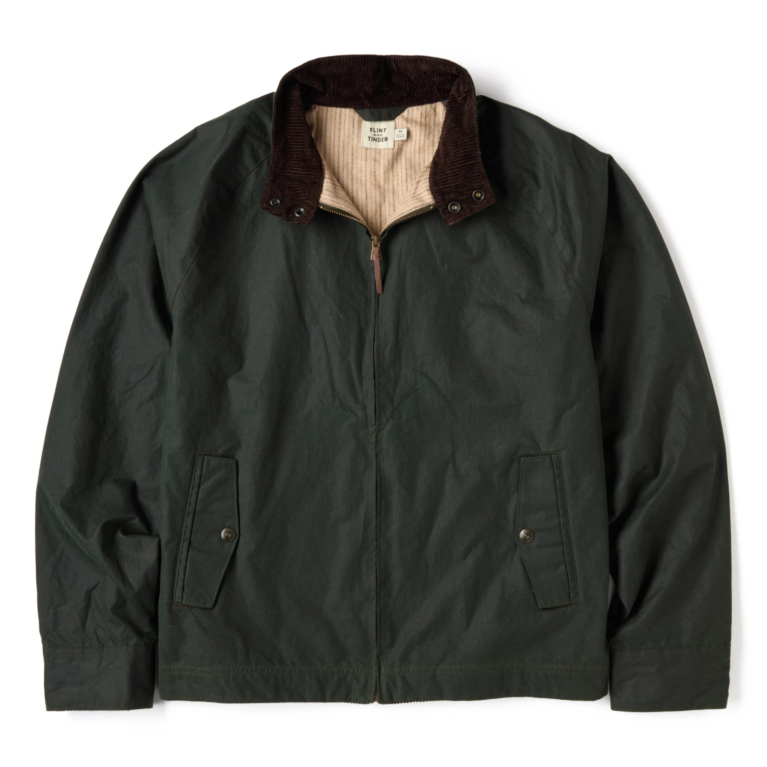 Flint and Tinder Waxed Harrington Jacket