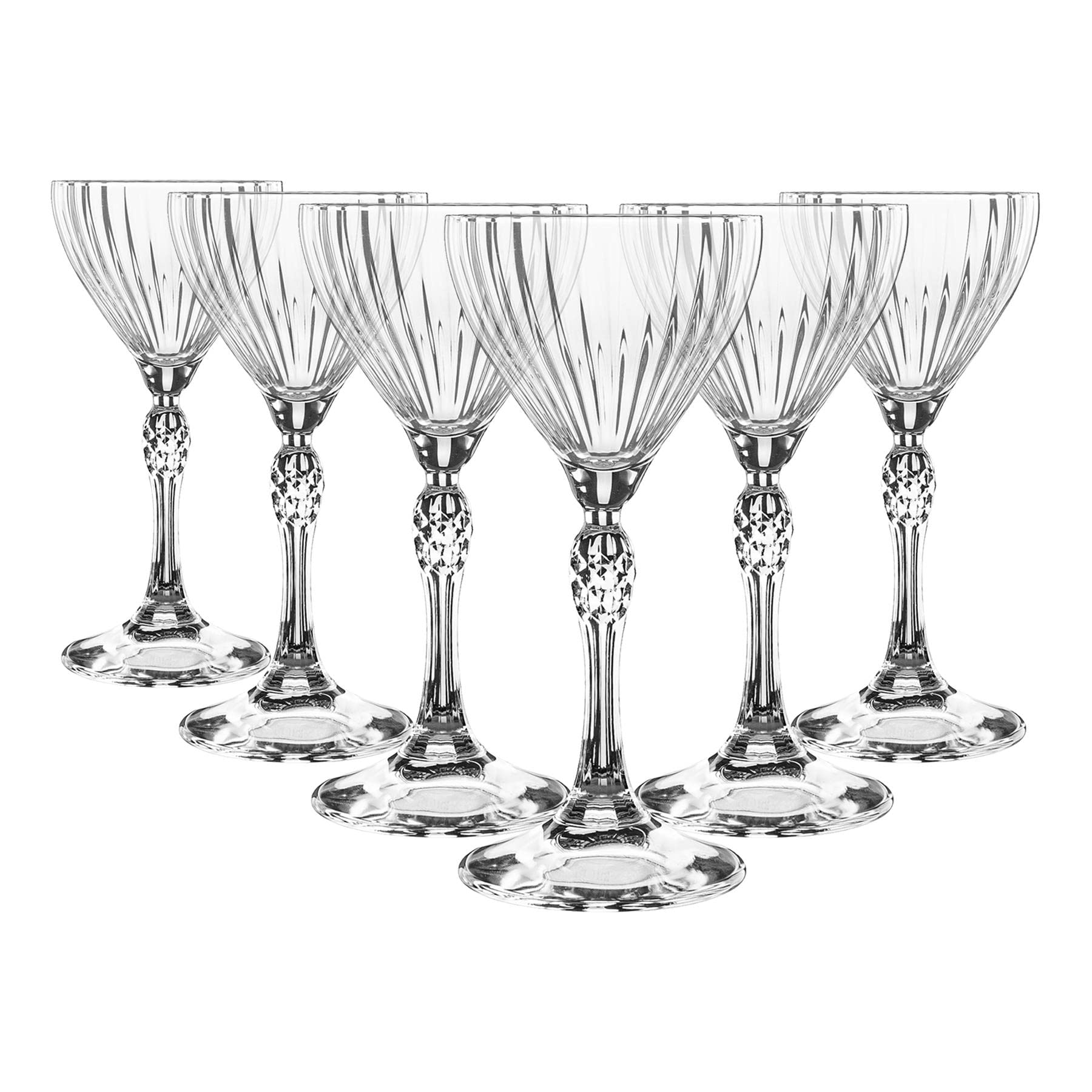 Bormioli Rocco America '20S Nick & Nora Glasses140MlClearPack Of 6 from B&Q
