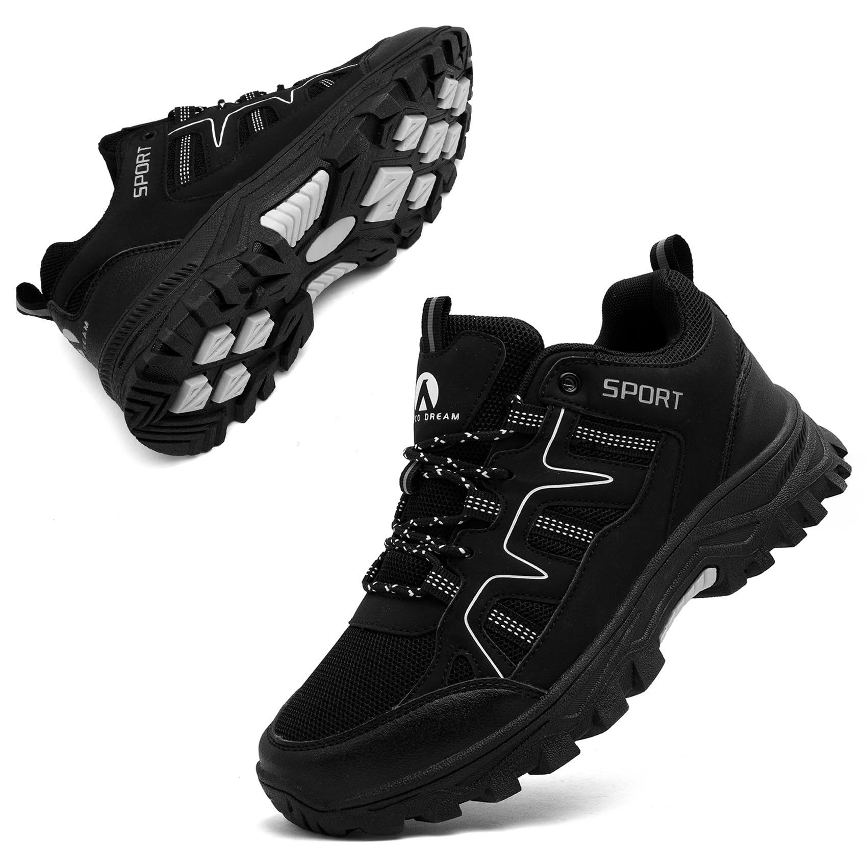 Scarpe da Trekking Uomo Donna Scarpe da Escursionismo Arrampicata Sportive All'aperto Traspiranti Antiscivolo Calzature da Passeggio
