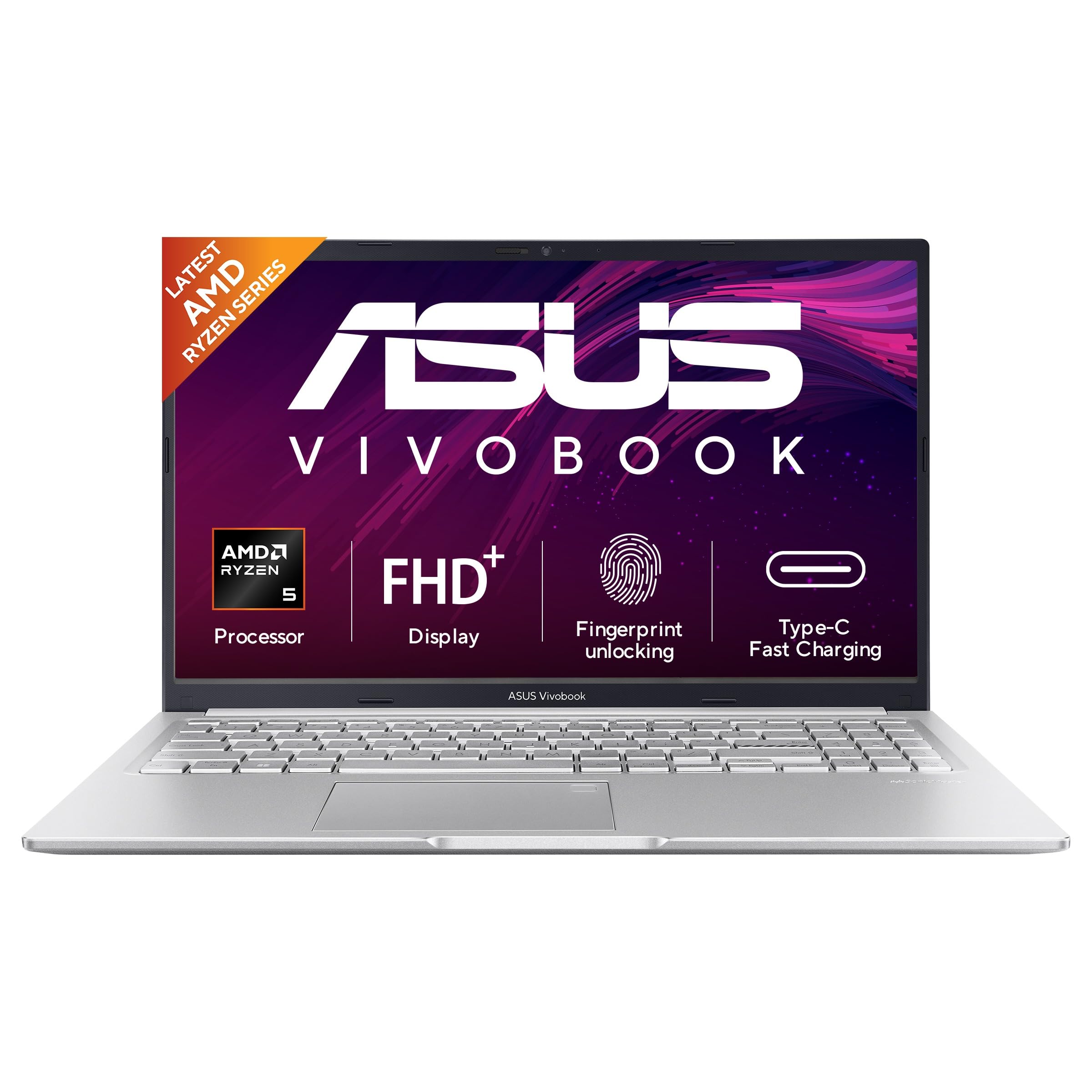 ASUS Vivobook 15 (2026),AMD Ryzen 5 150,Fingerprint Sensor,16GB RAM, 512GB SSD,FHD, 15.6", (39.6 cm),Windows 11,M365 Basic(1 Year)* Office 2024,Cool Silver,1.70 kg,M1502NAQ-BQ119WS,Thin & Light Laptop-image-32
