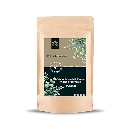 Blessfull Healing Coleus Forskohlii Extract (Coleus Forskohlii) Powder 100% Pure