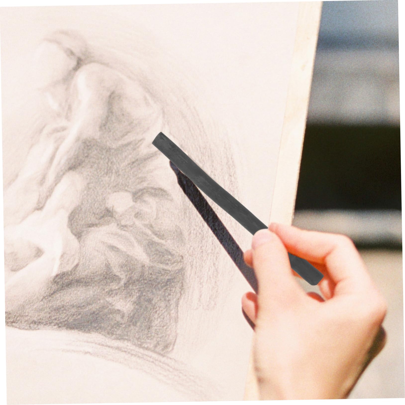 VILLCASE 60piezas Palos De Comprimido Para Artistas Lápices De Dibujo Para Sombreado y Bocetos Para Estudiantes y Adultos