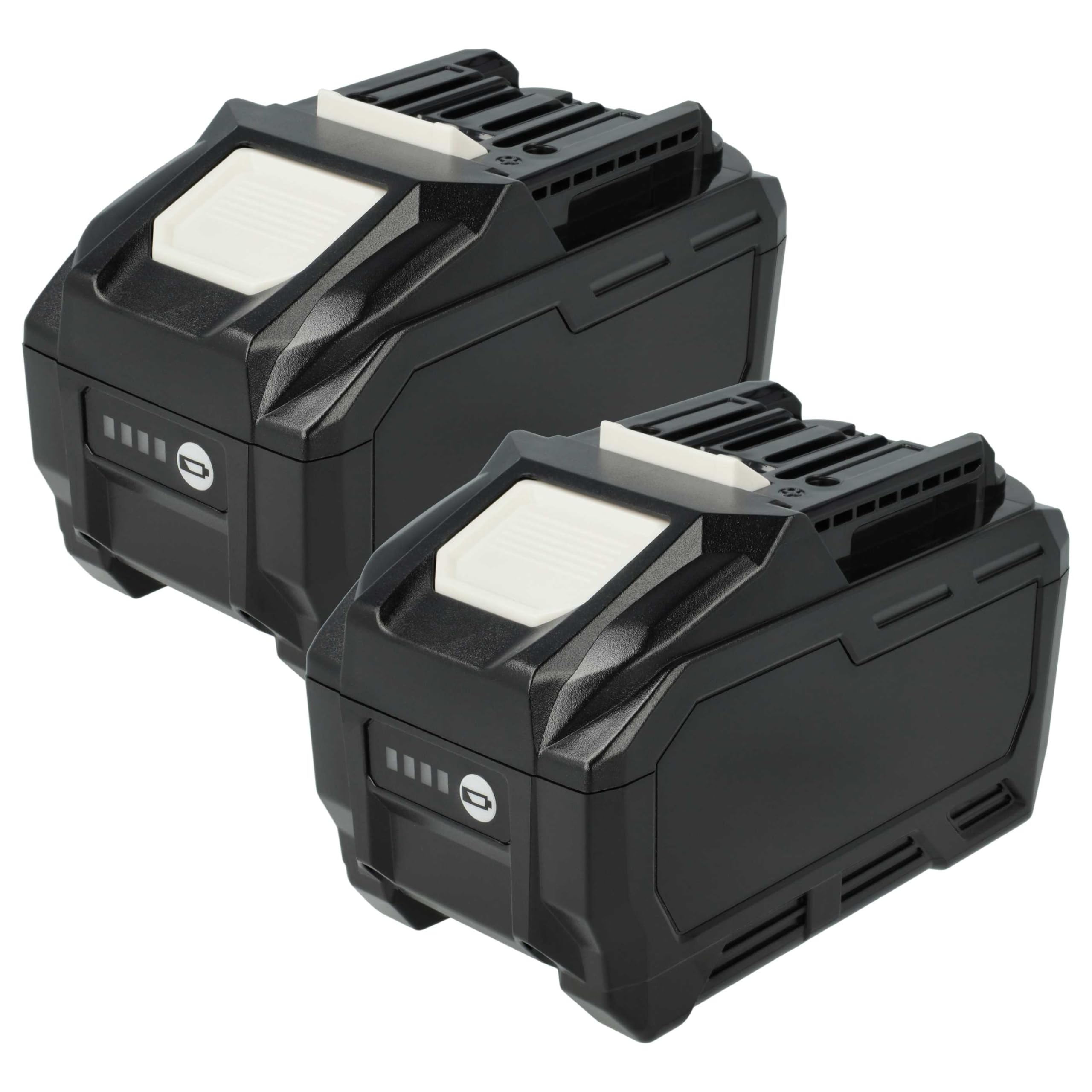 vhbw 2x batteria compatibile con Makita 40V MAX XGT, DF001G, CF001G, GA013G, GA005G, GA003G, GA011G utensile elettrico (4000 mAh, Li-Ion, 40 V)