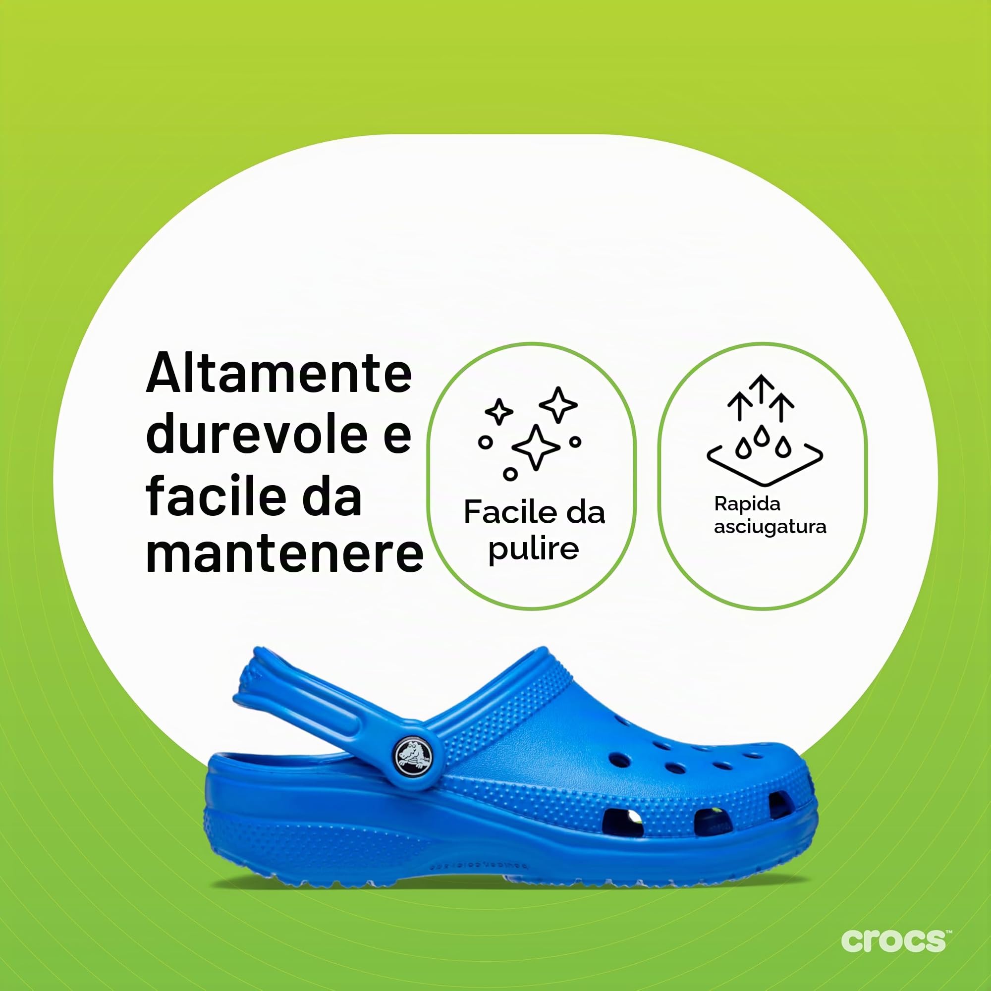 Crocs 10001-2 - Classic Clog ZoccoliUnisex - Adulto