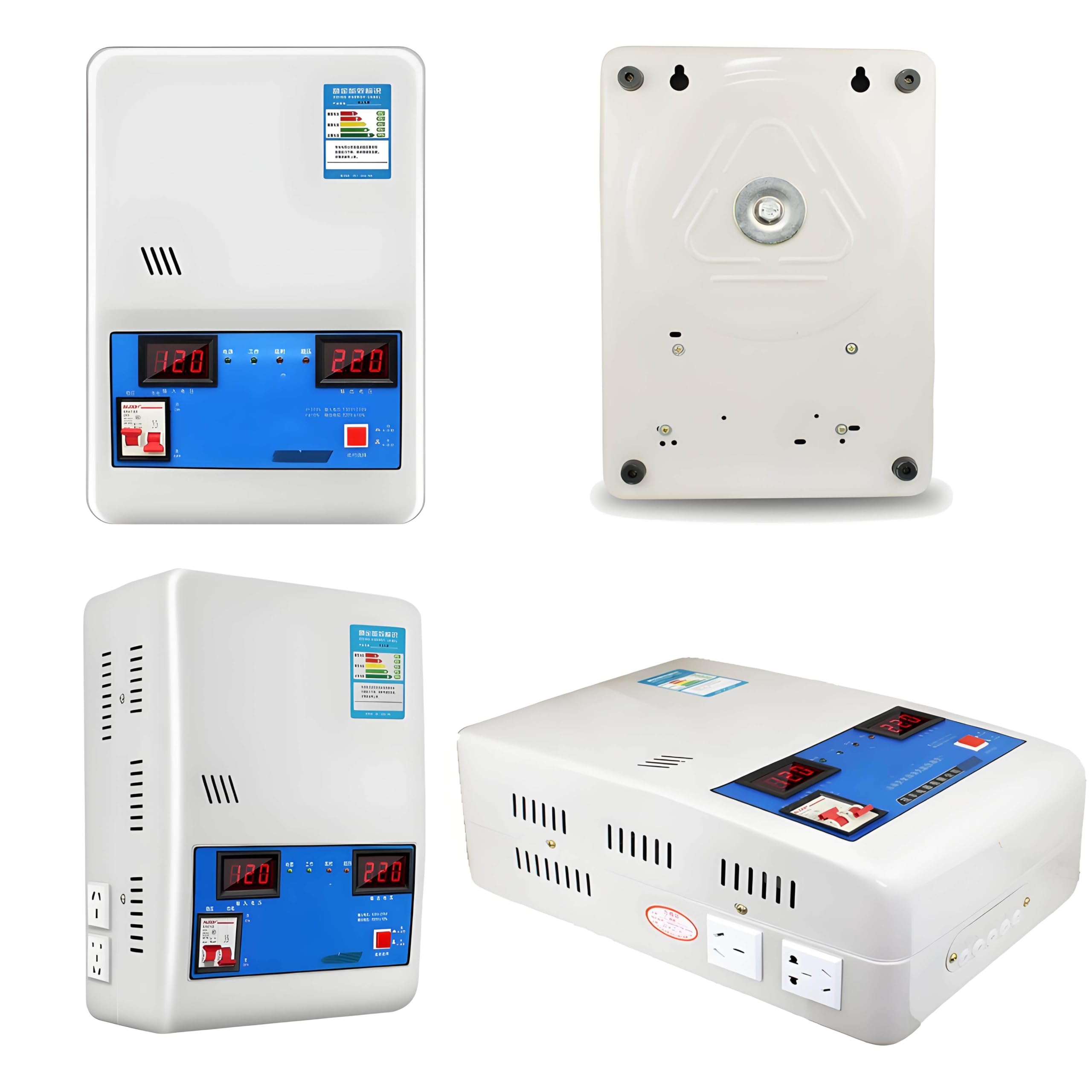 Estabilizador de Voltaje de Salida de 6800W/15000W/20000W, regulador automático de Voltaje, Fuente de alimentación estabilizadora de ultrabaja tensión de 220V (20000W)