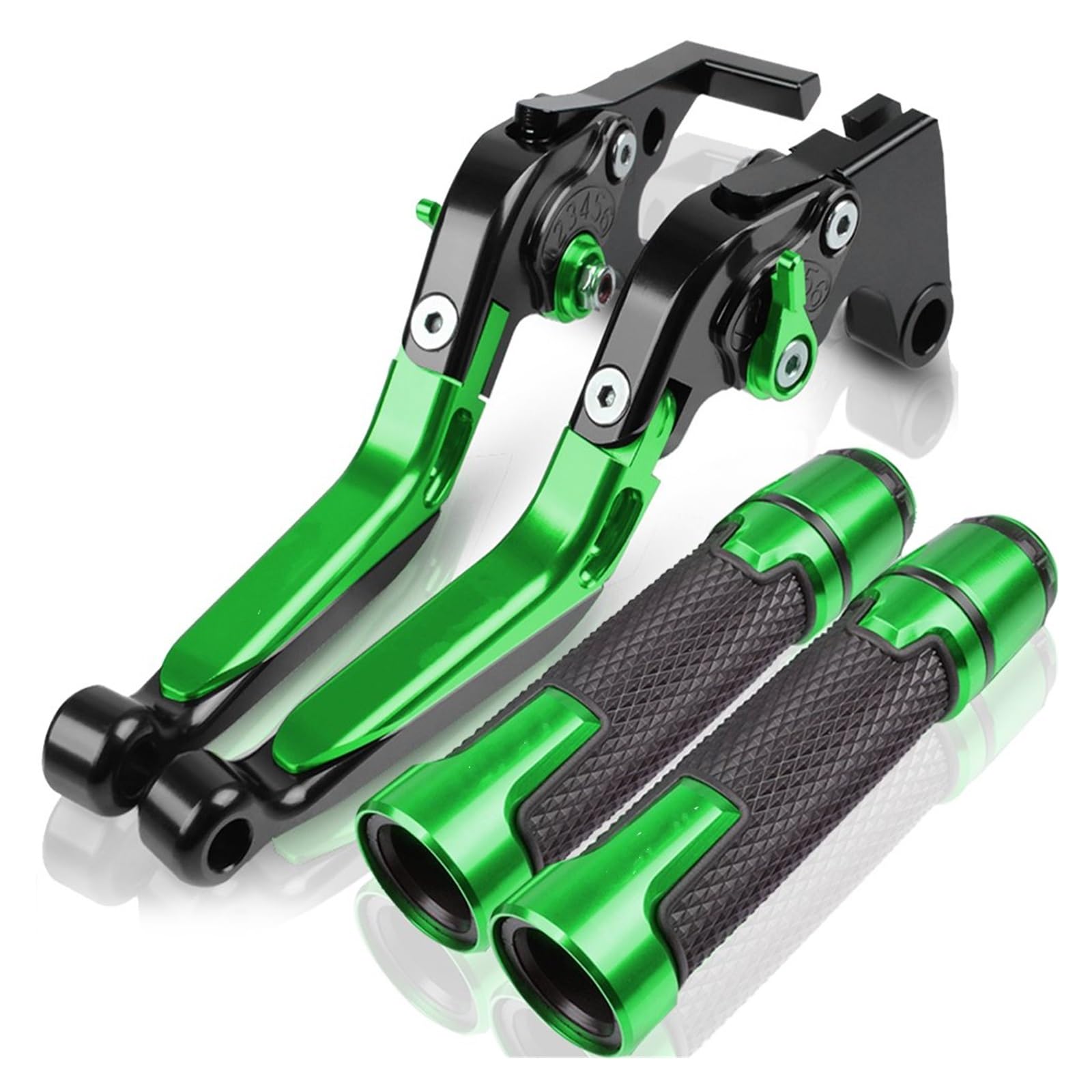 Iukmr H Motorcycle Clutc Brake Lever For Kawasaki For Zx6r 2007 2008 2009-2016 Cnc Motorcycle Racing Andle Grips Brake Levers Clutch(H)