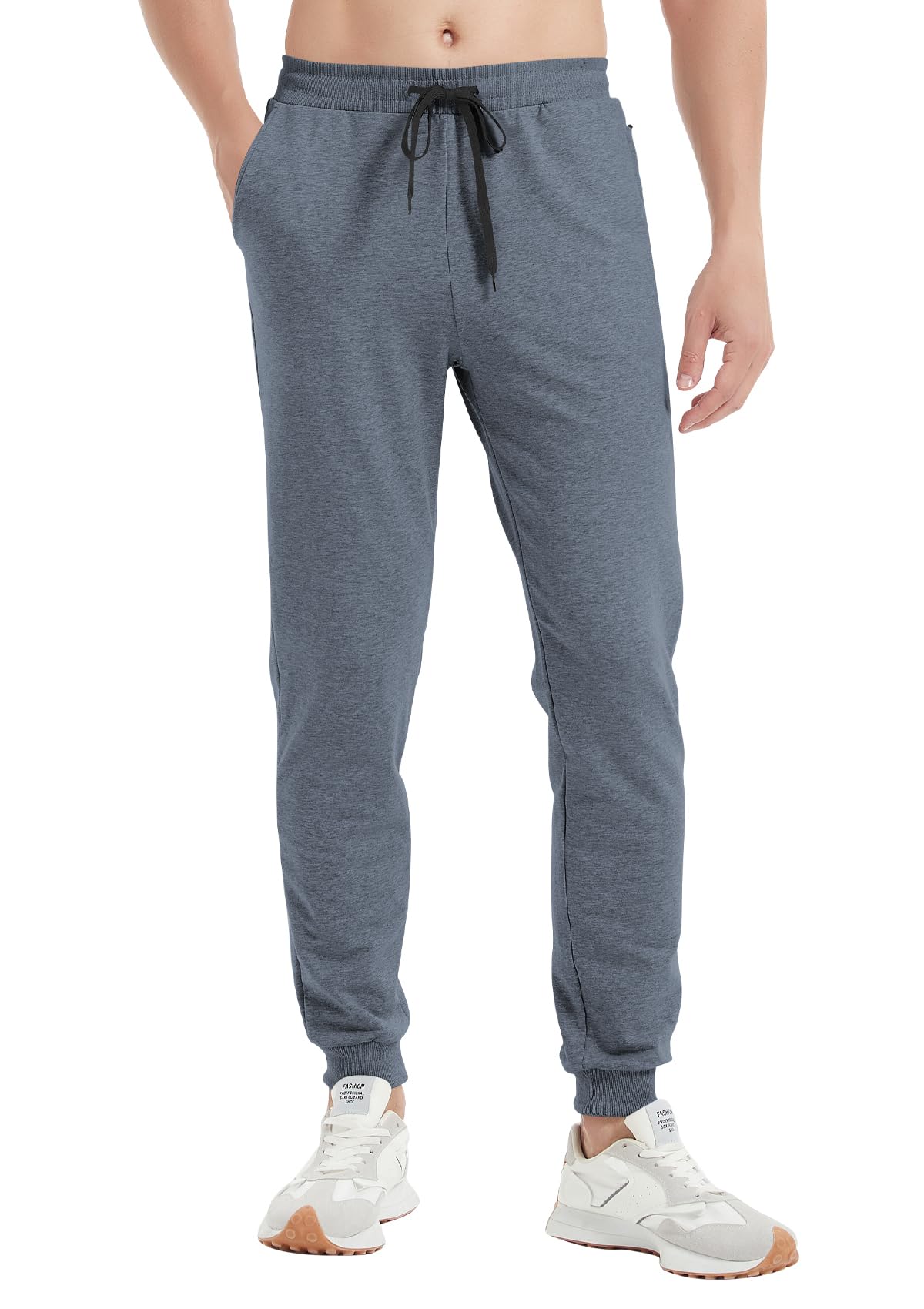 Idtswch 32/34/36/38/40 Long Inseam Men's Tall Sweatpants Joggers Regular Fit Workout Pants for Tall Men