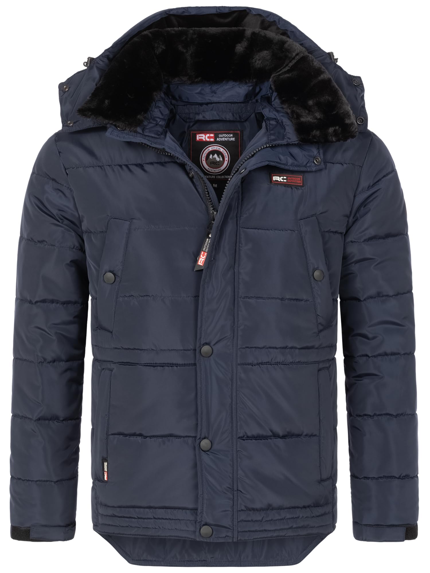 Rock Creek Winterjacke Herren mit Kapuze H-393
