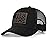 Naicissism American Fish Flag Trucker Hat, Fishing Gifts for Men, Outdoor Snapback Fishing Hat Perfect for Fishing and Daily Use