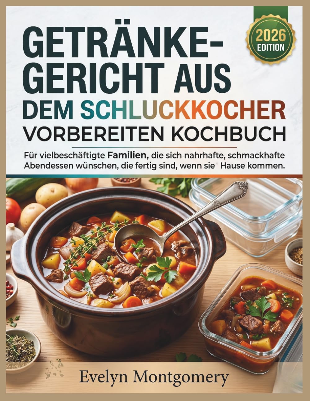 GETRÄNKE-GERICHT AUS DEM SCHLUCKKOCHER VORBEREITEN KOCHBUCH: Für vielbeschäftigte Familien, die sich nahrhafte, schmackhafte Abendessen wünschen, die fertig sind, wenn sie nach Hause kommen.