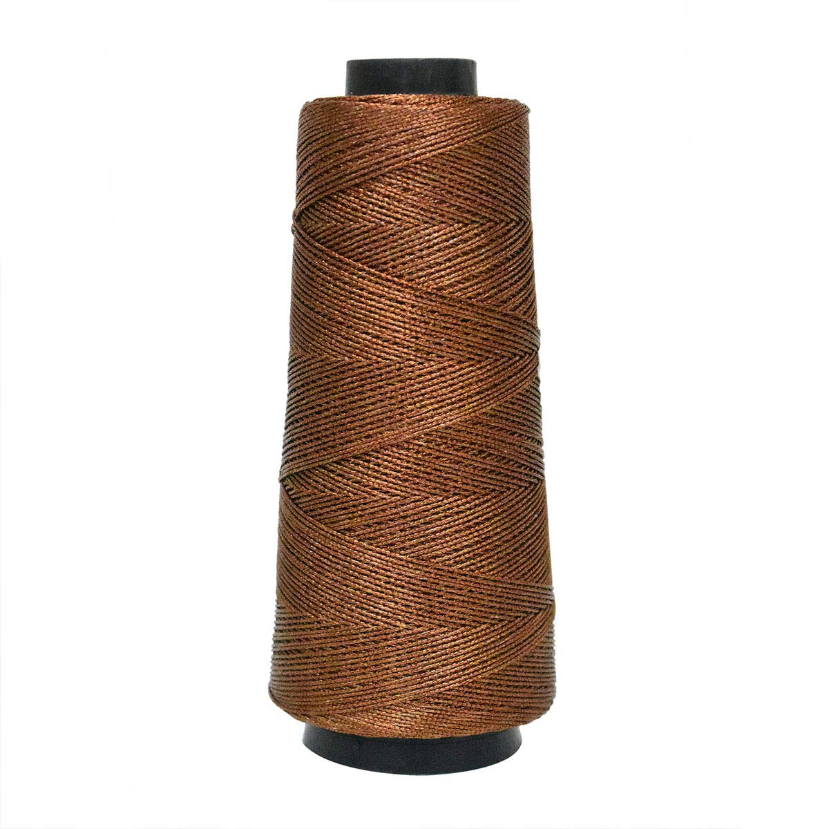 Embroiderymaterial 0.5 MM Thick Metallic Zari Threads for Jewellery Making, Bracelet Making, Zari Thread for Aari Work, Embroidery Work, Dori/Rope, Safe to use in Machine (274 Meters/Copper Color)