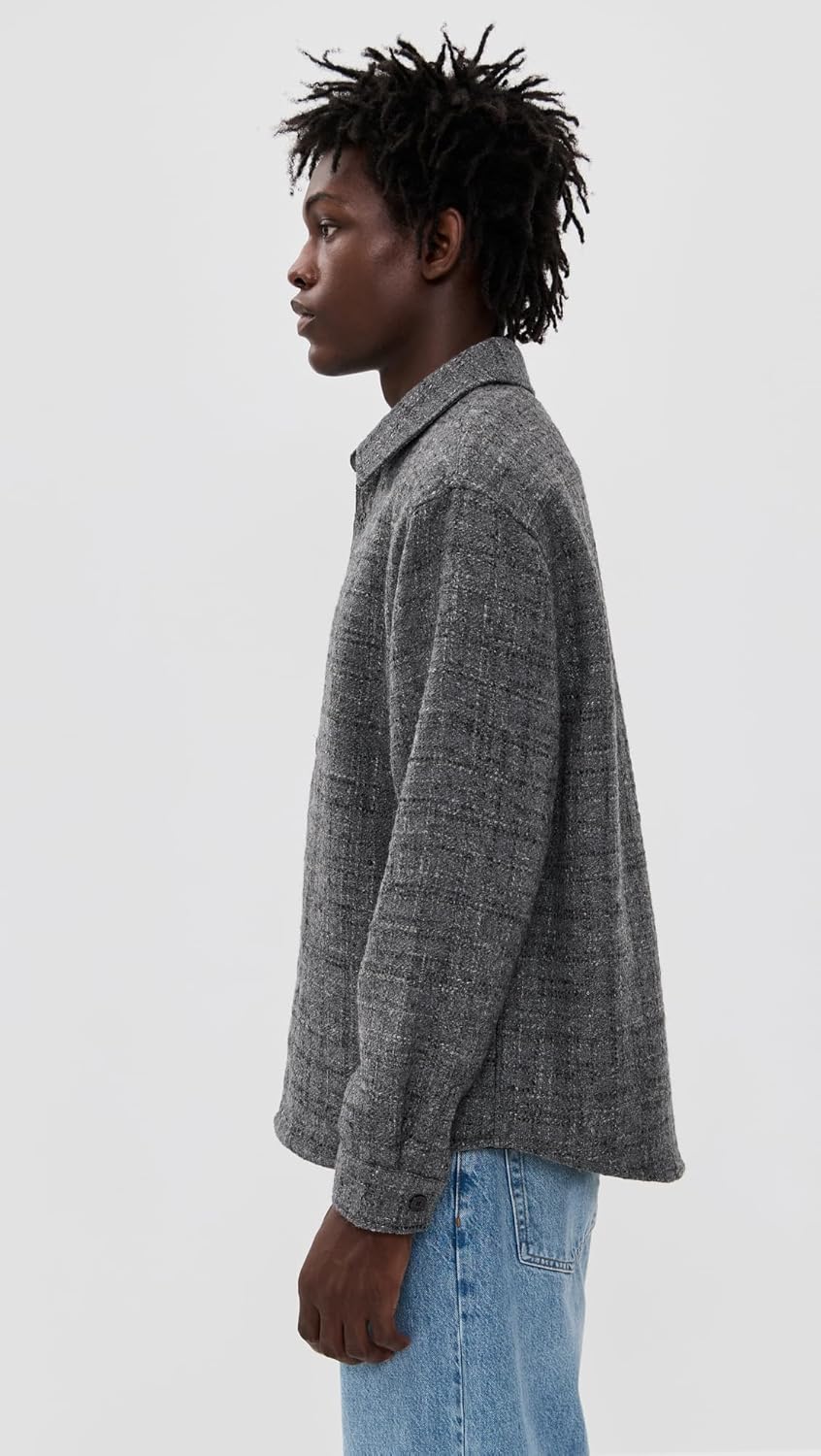 FRAME Men's Tweed Overshirt - Image 5