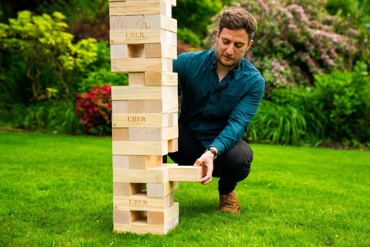 Jenga géant - taille : Moyen 90cm - Ubergames