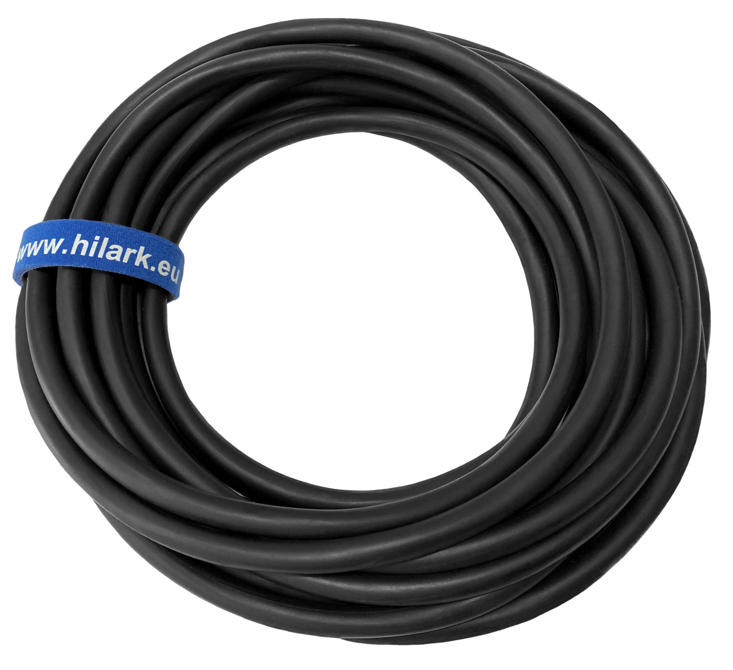 Hilark Câble 3 fils 1,5 mm2 H05RR-F 3x1,5 mm2 OW (3g1,5 mm2) (25m, Noir)