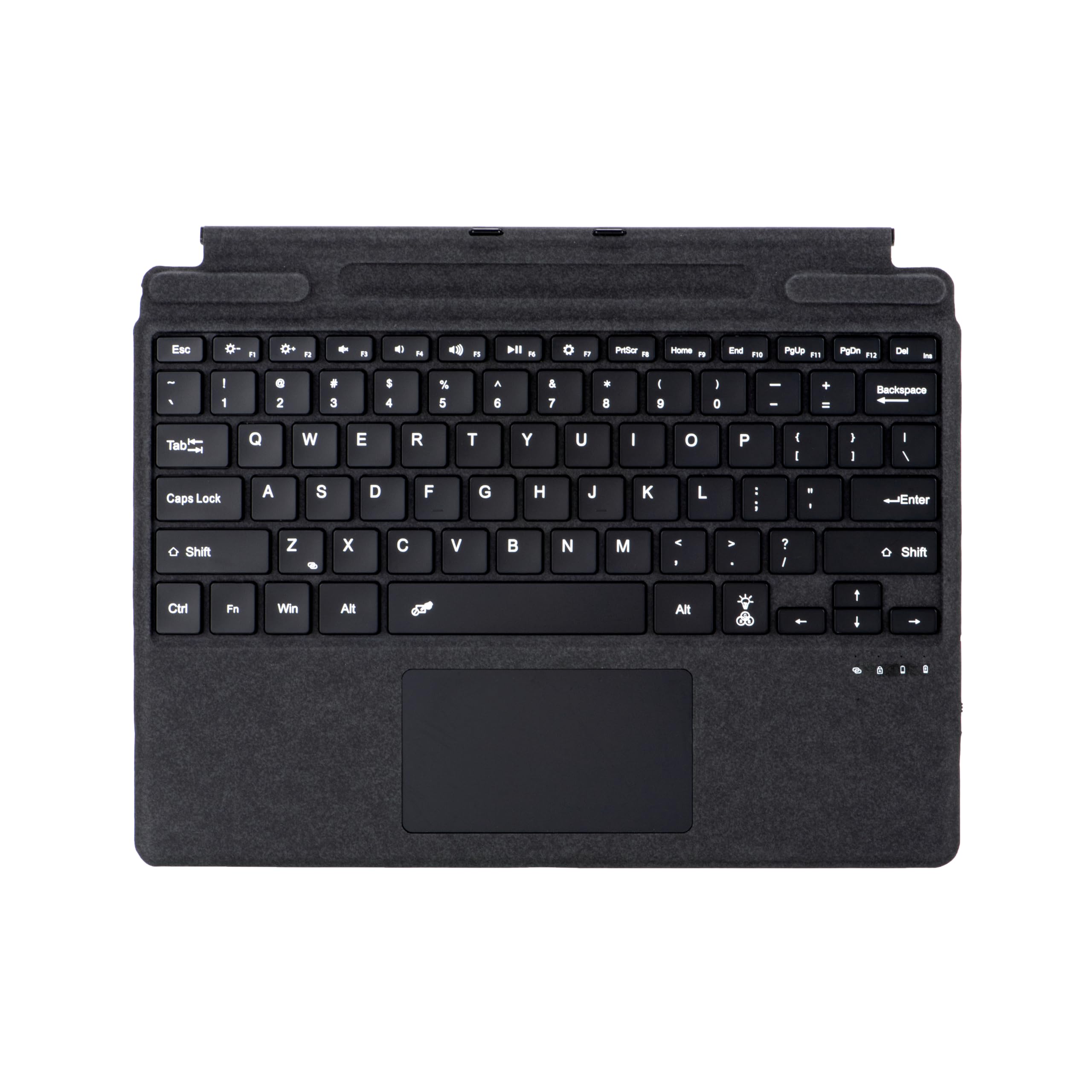 Clavier pour Surface Pro Copilot+ et Pro 11-8 avec coque amovible noir - 8