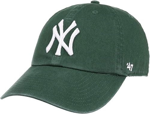 Miniatura 10 de 47 MLB New York Yankees Brand Red Basic Logo Clean Up Gorra ajustable