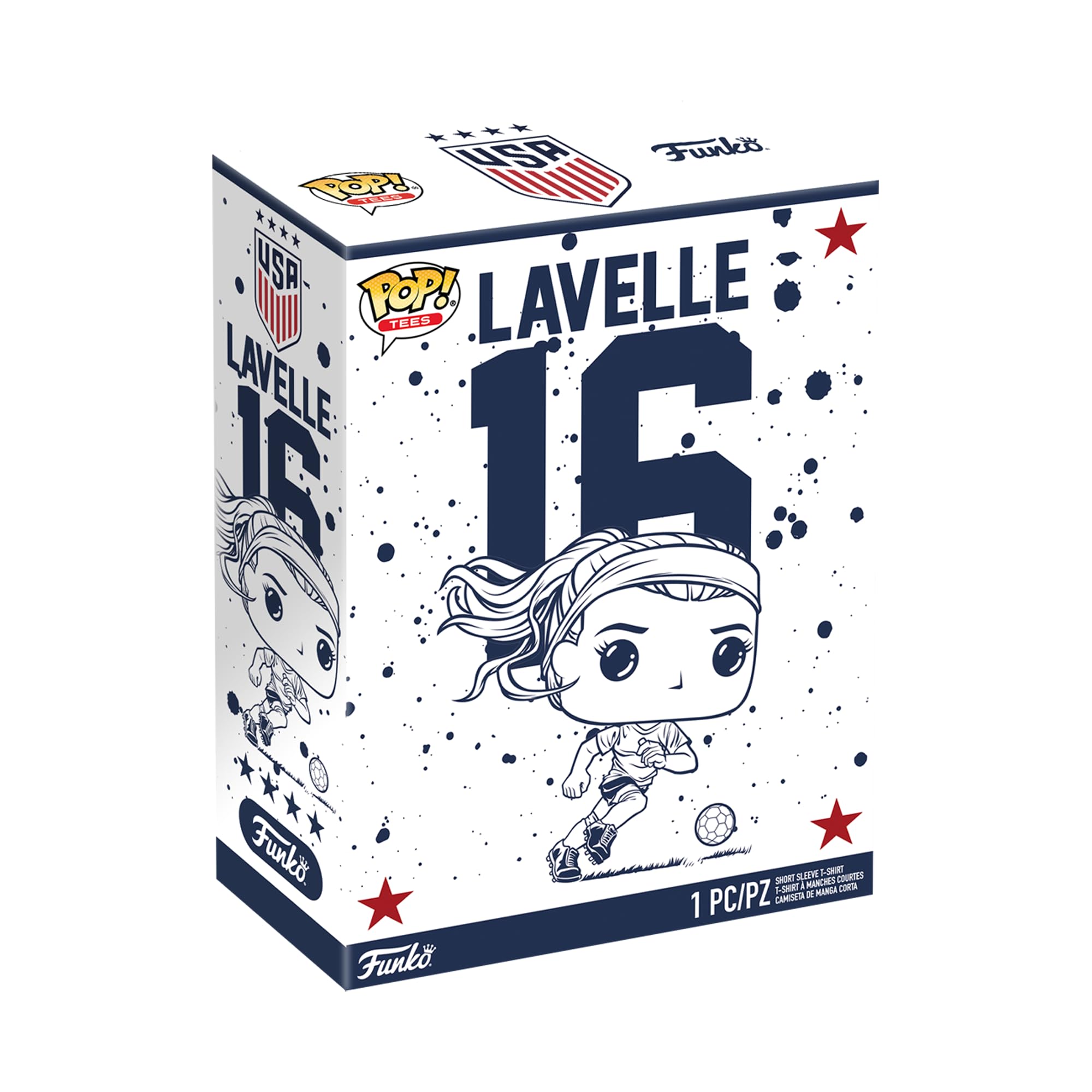 Amazon.com: Funko Pop! Boxed Tee: The U.S Women's National Soccer