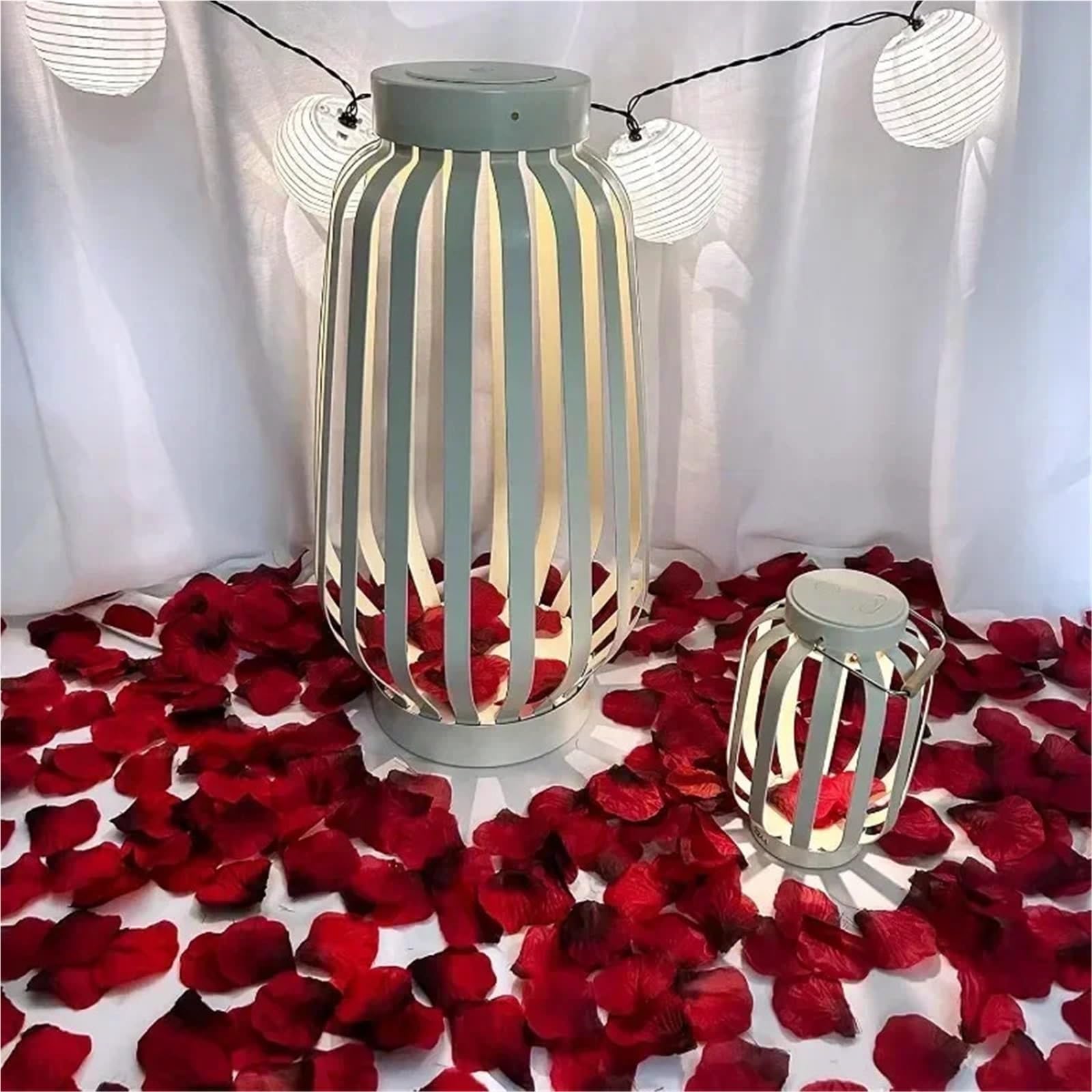 Künstliche Rosenblätter Künstliche gefälschte Rosenblätter Rosenblütenblätter Blumen for romantische Hochzeit für die Party