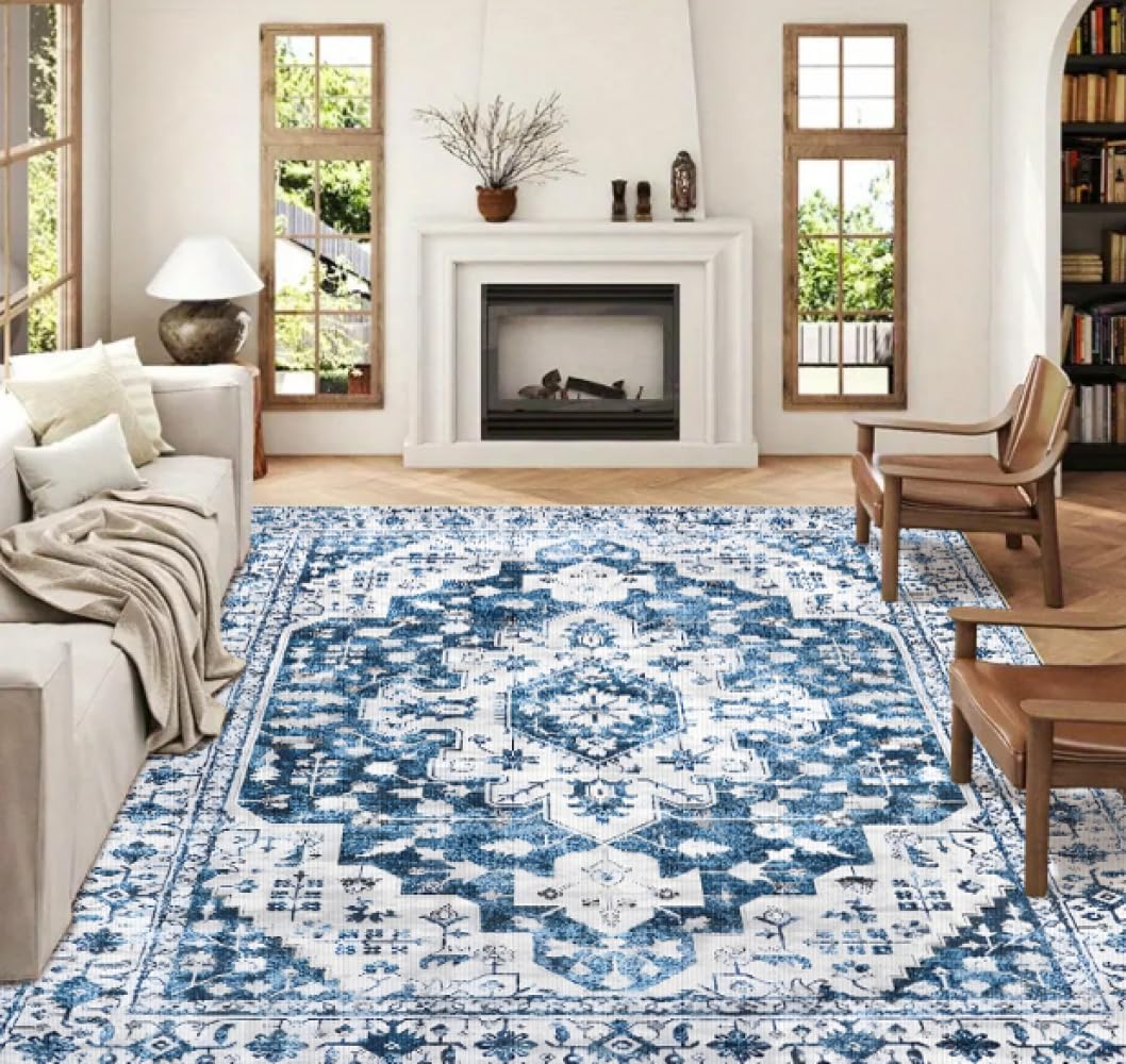 Tapis Vintage Tapis De Salon Tapis De Sol De Luxe Tapis De Sol pour Chambre À Coucher Salle À Manger Tapis Traditionnel pour Bureau Tapis Ethnique