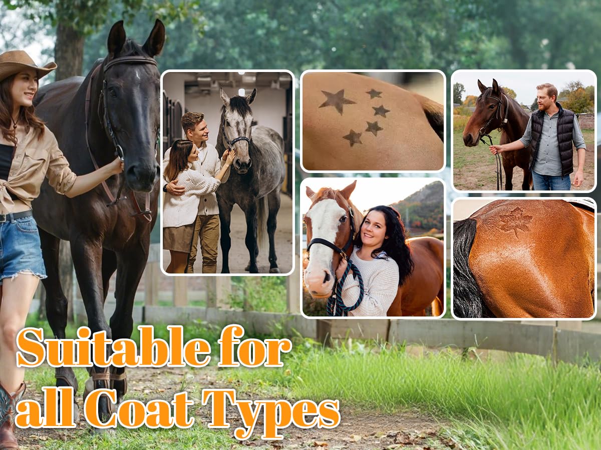 Cortapelos eléctrico para caballos para ganado, cortadora eléctrica resistente de 690 W, tijeras profesionales de ovejas para animales, recortadora de aseo de mascotas para caballo, ovejas,