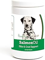 Vista 129 de Healthy Breeds Golden Retriever - Aceite de salmón masticable suave, 90