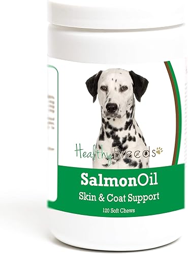 Miniatura 129 de Healthy Breeds Golden Retriever - Aceite de salmón masticable suave, 90