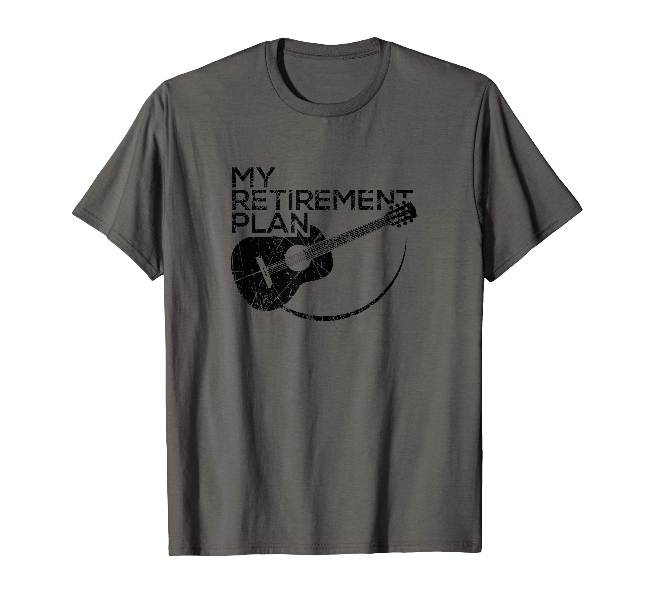 Retirement Plan Guitar Funny Musicians 