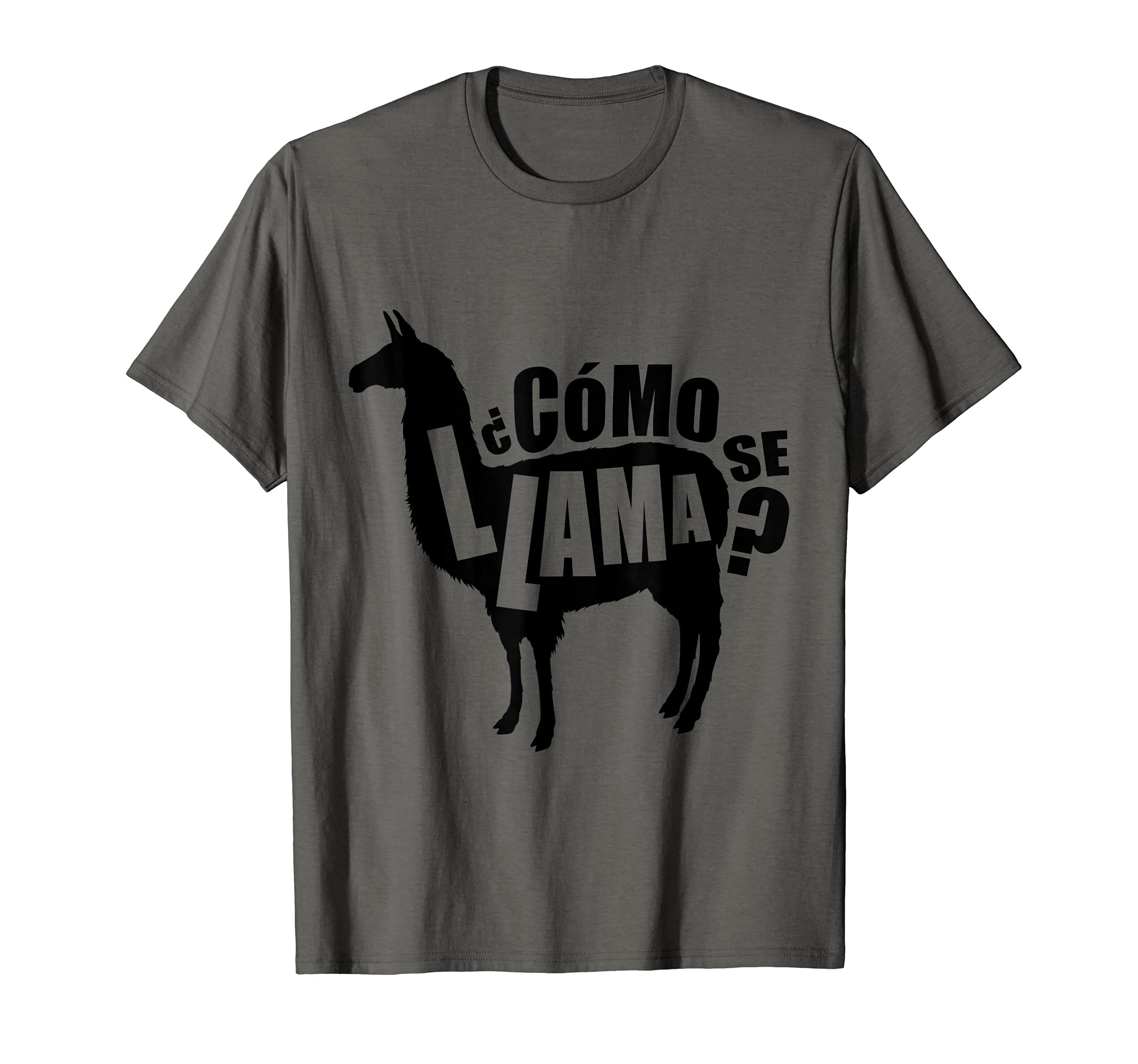 Como Se Llama Funny Spanish Espanol Name Pun Tee Shirt