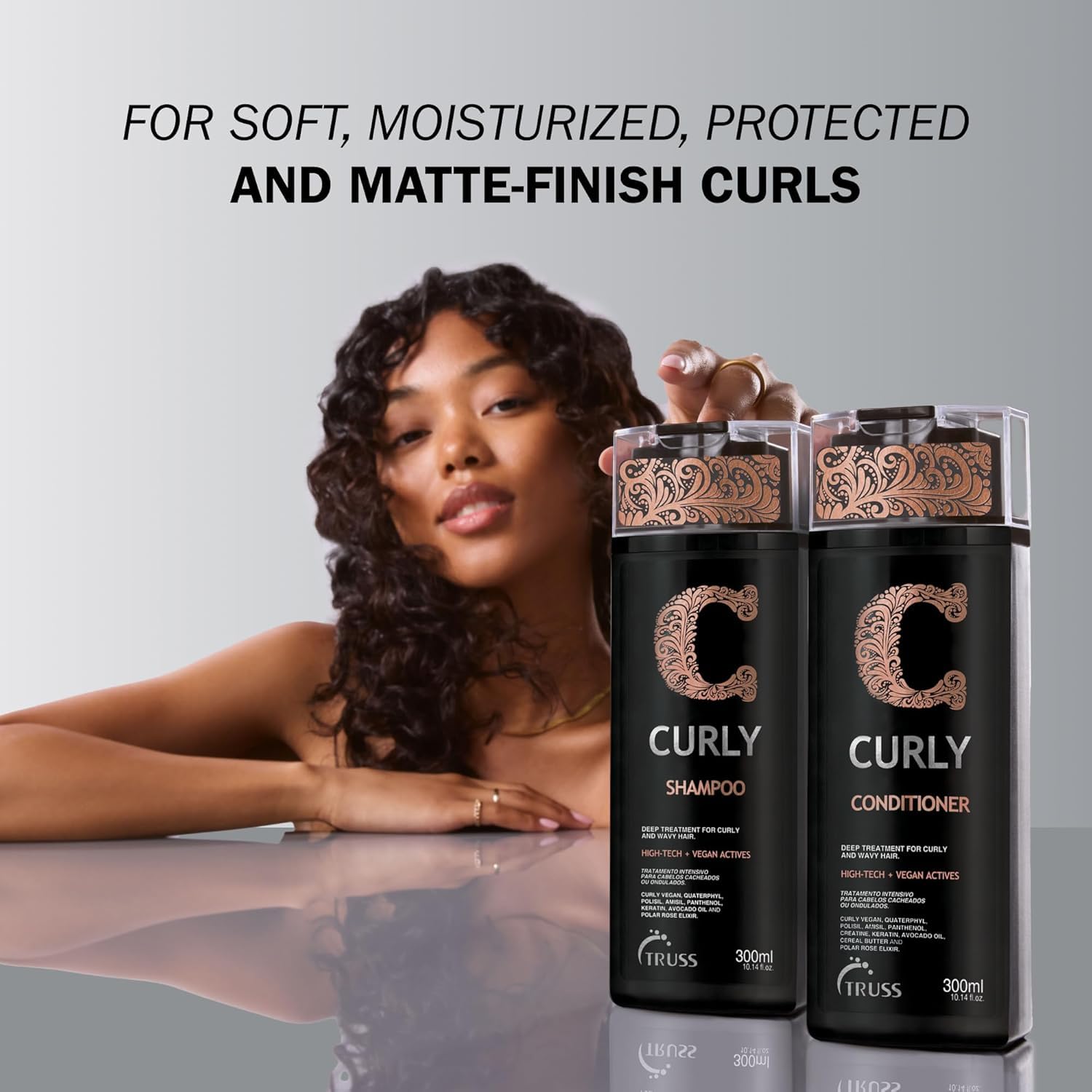 Truss Leave-In Curl Cream for Curly, Wavy and Textured Hair