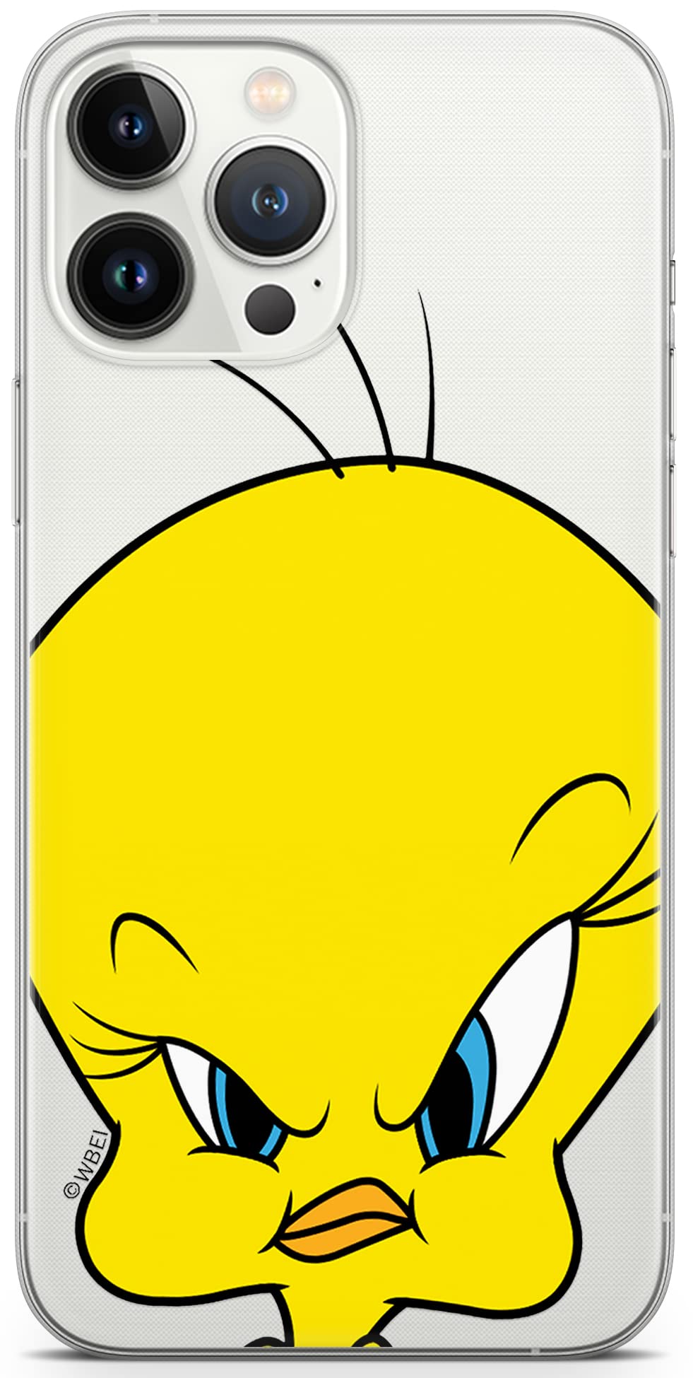 ERT GROUP Tweety Bird Phone Case Designed for iPhone 13 Pro Max, 6.7 inch, TPU Shockproof Protective Phone Cover, Raised Edges, Scratch Resistant Design, Looney Tunes Design