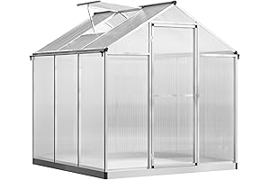 Outsunny 6x6 Premium Walk-In Greenhouse