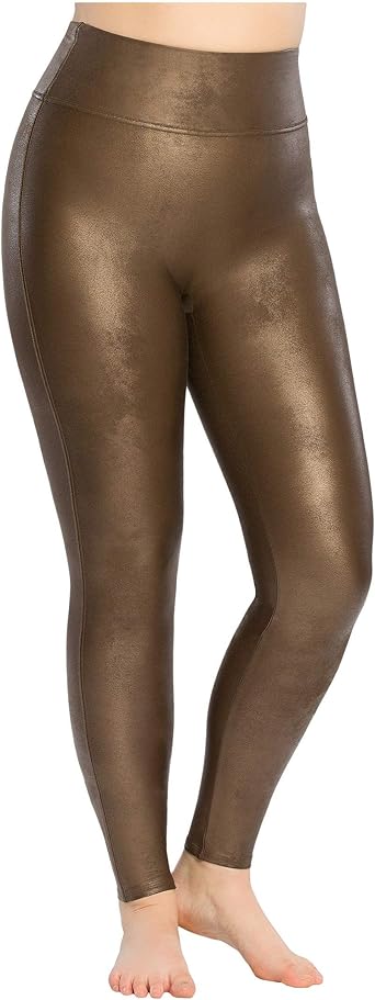 bronze spanx leggings