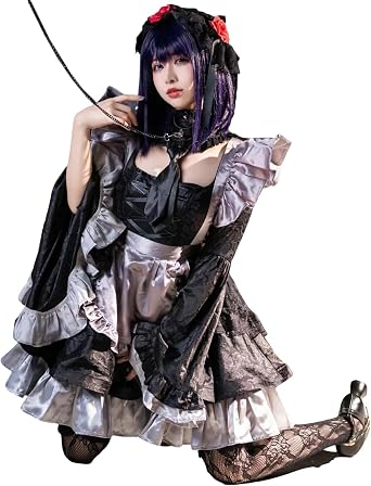 Kitagawa Miyumu Cosplay, Maid Kuroe Droku, Cosplay Costume, Kagawa Marin, Cosplay Costume, Interchangeable Doll Loves, Costume, Halloween, School Festival Costume