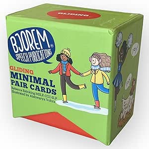 Amazon.com: Bjorem Speech Minimal Pairs Gliding: Speech Therapy Cards ... image.
