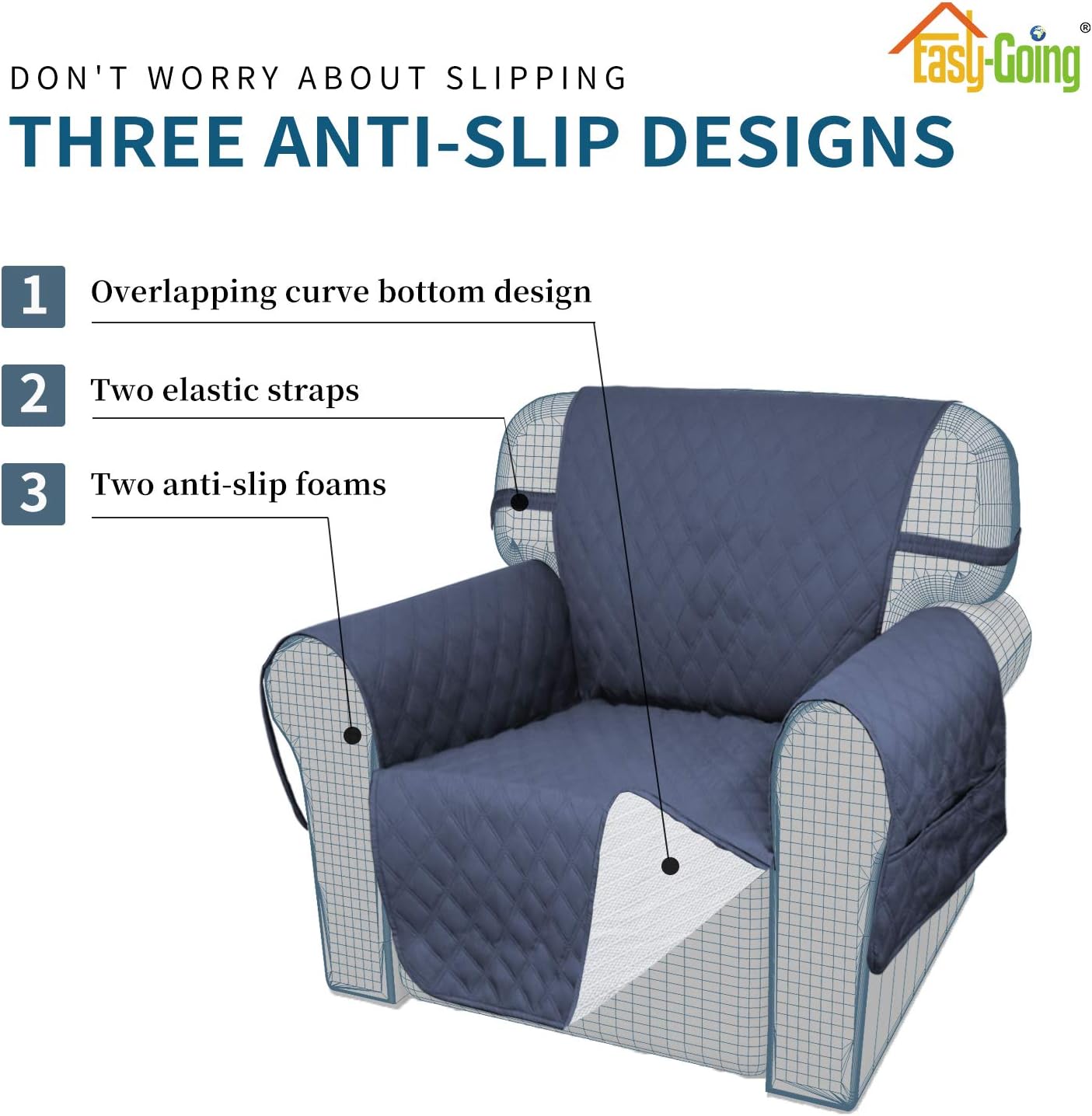 Suреr Dеаl Prоduсt Easy-Going Sofa Slipcover Waterproof Couch Cover Non-Slip Sofa Cover for 4 Cushion Couch Seamless Whole Piece Fabric Furniture Protector for Pets Kids Children Dog Cat(Oversized Sofa,Navy) Bеѕt Dеаl Prоduсt Easy-Going Sofa Slipcover Waterproof Couch Cover Non-Slip Sofa Cover for 4 Cushion Couch Seamless Whole Piece Fabric Furniture Protector for Pets Kids Children Dog Cat(Oversized Sofa,Navy)