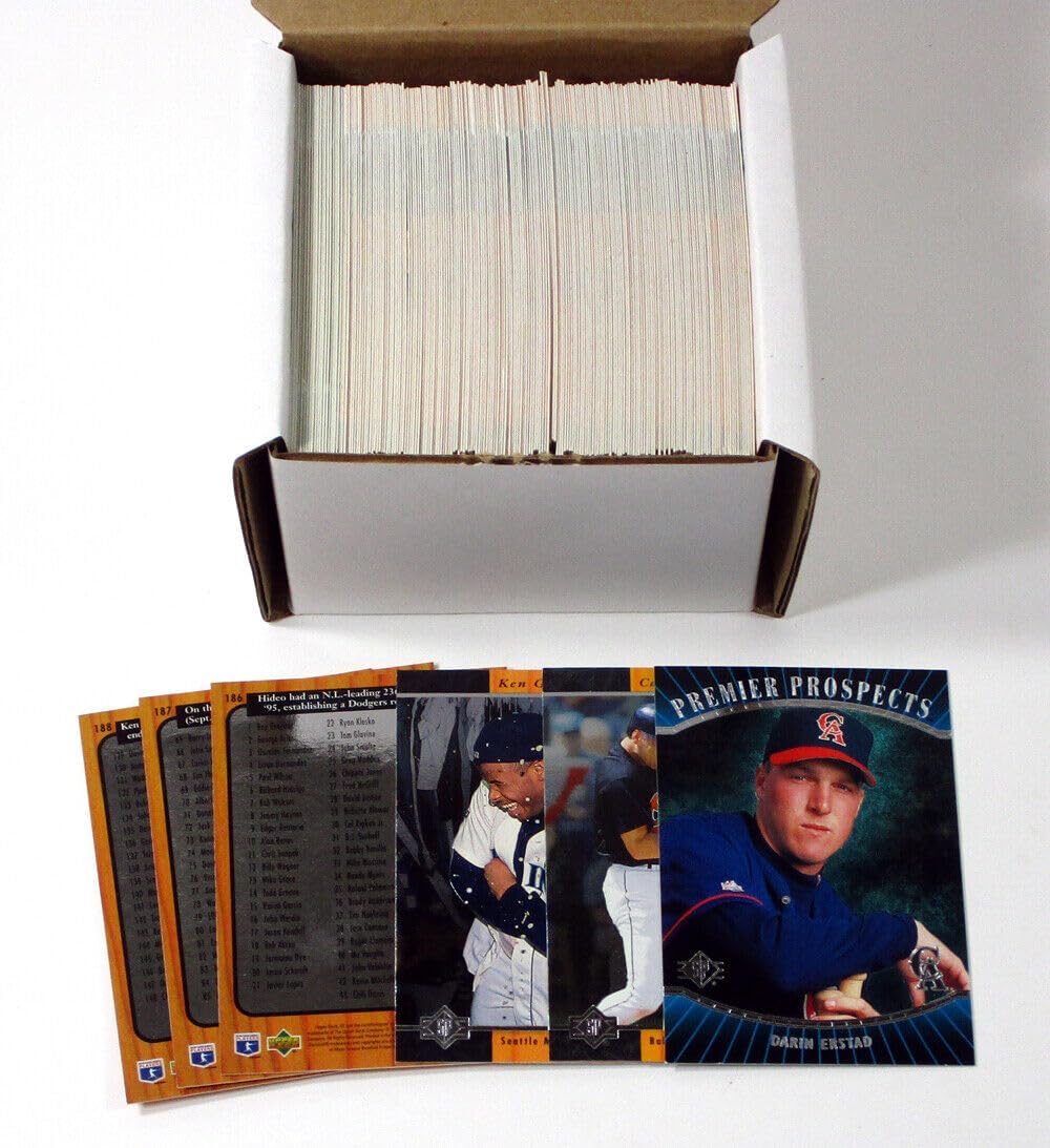 1996 UPPER DECK SP BASEBALL 1-188 COMPLETE SET NM-MINT