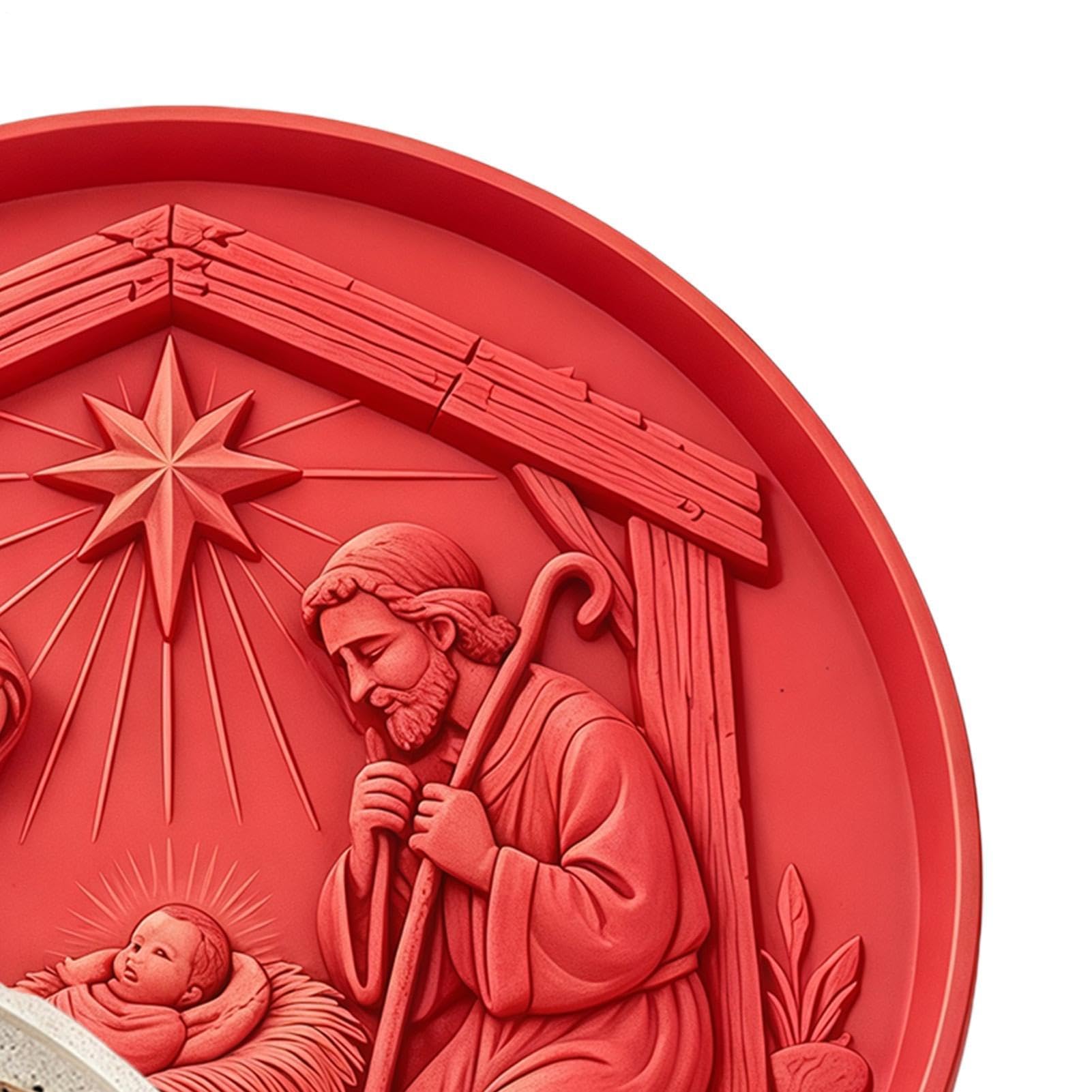Formy betonowe do odlewania kamieni 30 cm silikonowa forma dla religijnych