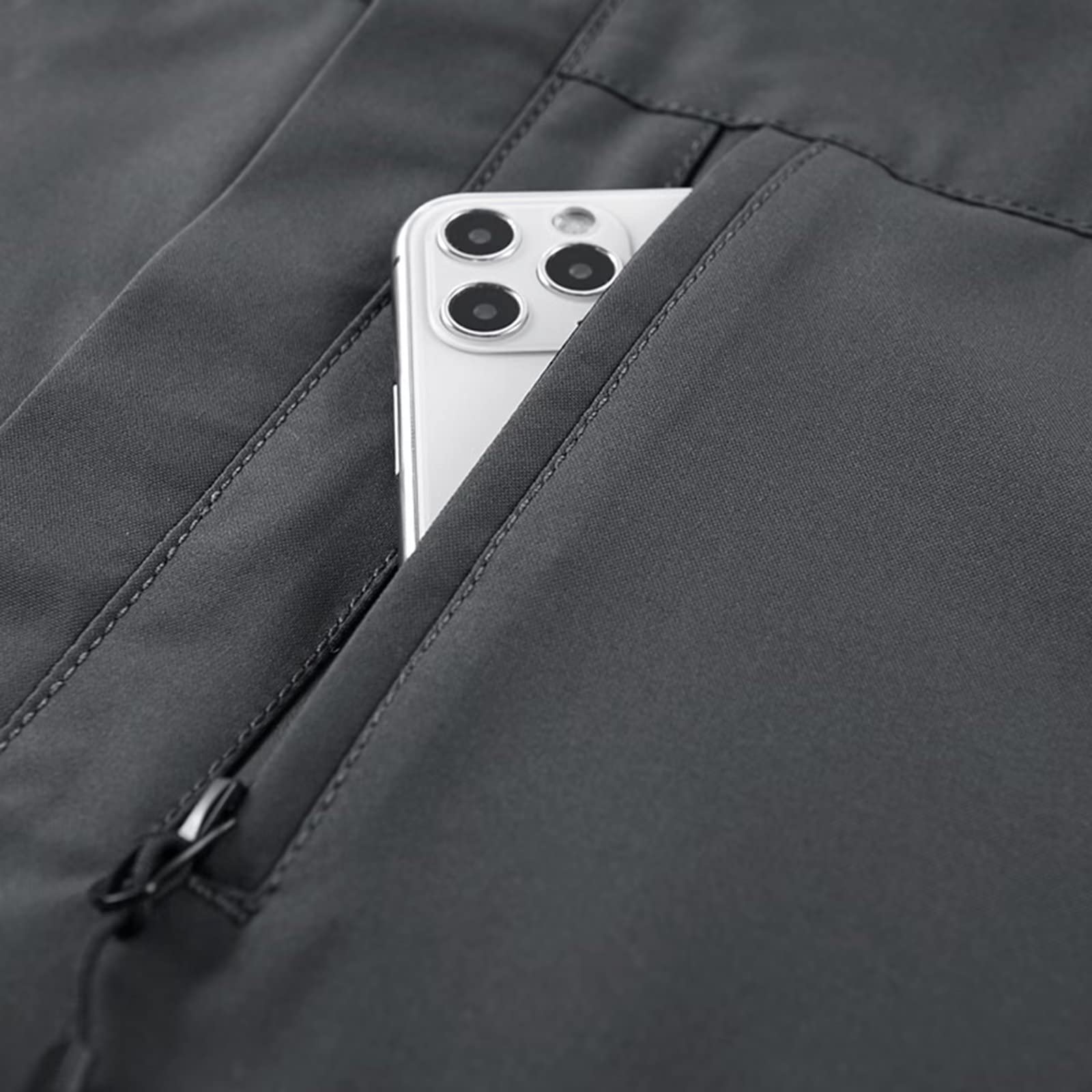 Gilet da Lavoro Giubbotto Smanicato Respirabile Multi-Tasca Gilet Campeggio Fotografia Caccia Pesca Giacca Senza Maniche Impermeabile