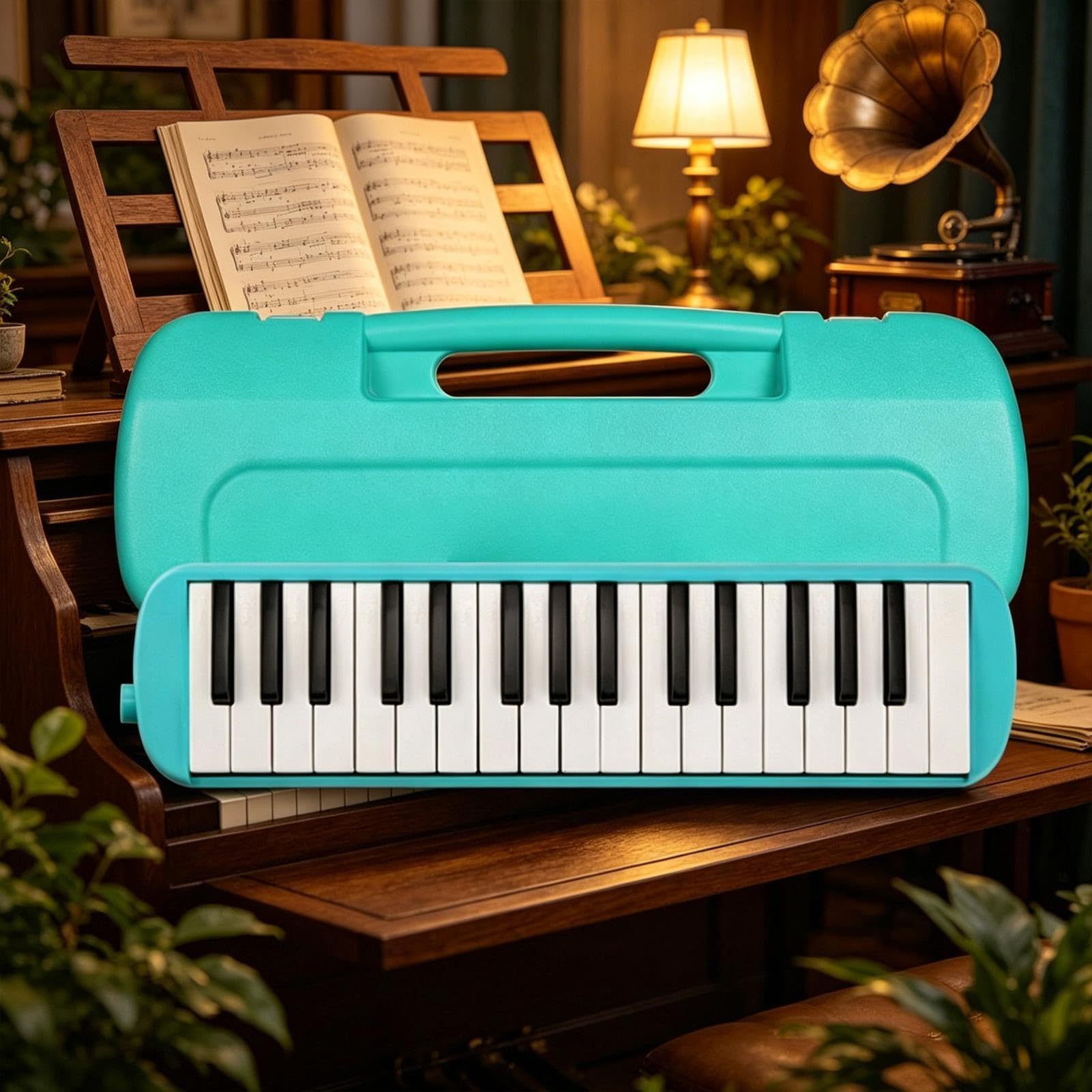 Pianino pneumatyczne, przenośne gadżety z klawiaturą perkusyjną z miękką długą rurką, instrumenty muzyczne, do edukacji, klasy, domu, podróży, dorosłych, nastolatków, chłopców, mężczyzn