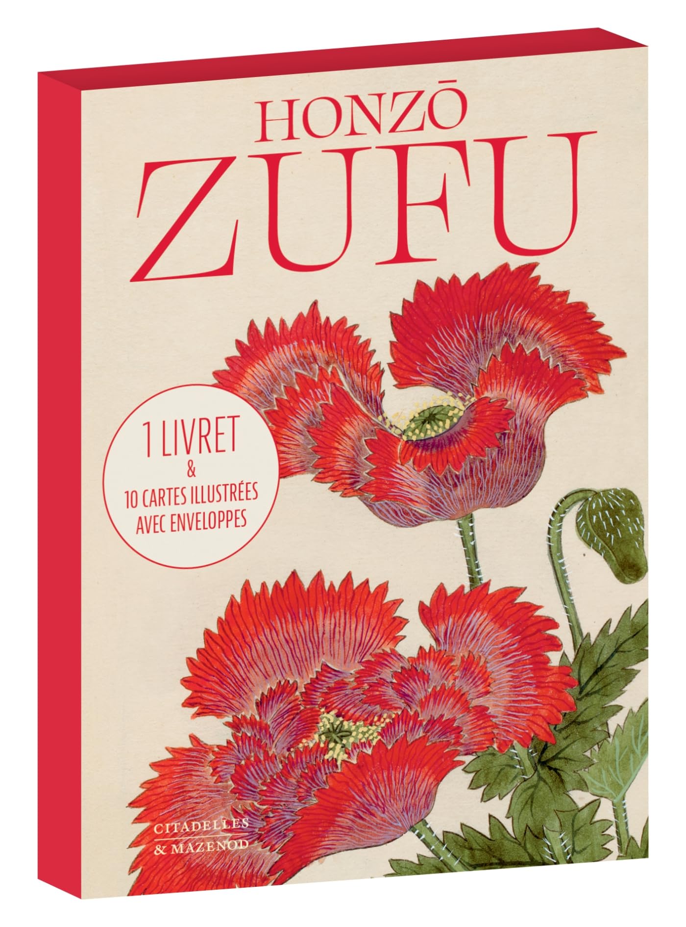 CARTES HONZO ZUFU: Avec 1 livret & 10 cartes illustrées avec enveloppes