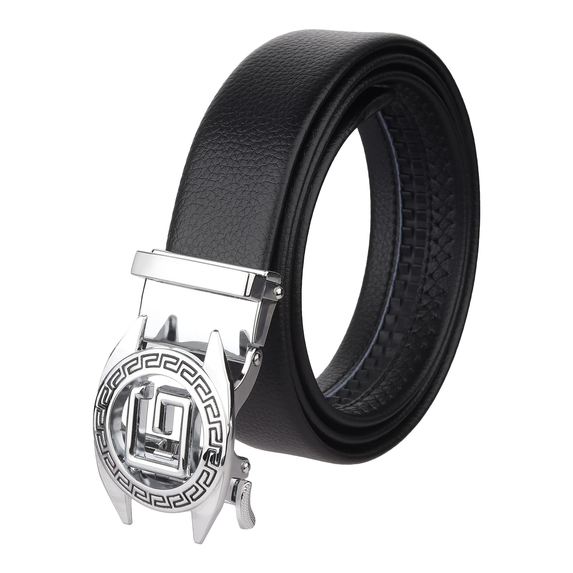 ZORO mens belt, PU leather belt for men, alphabet letter A B G N M R S T V