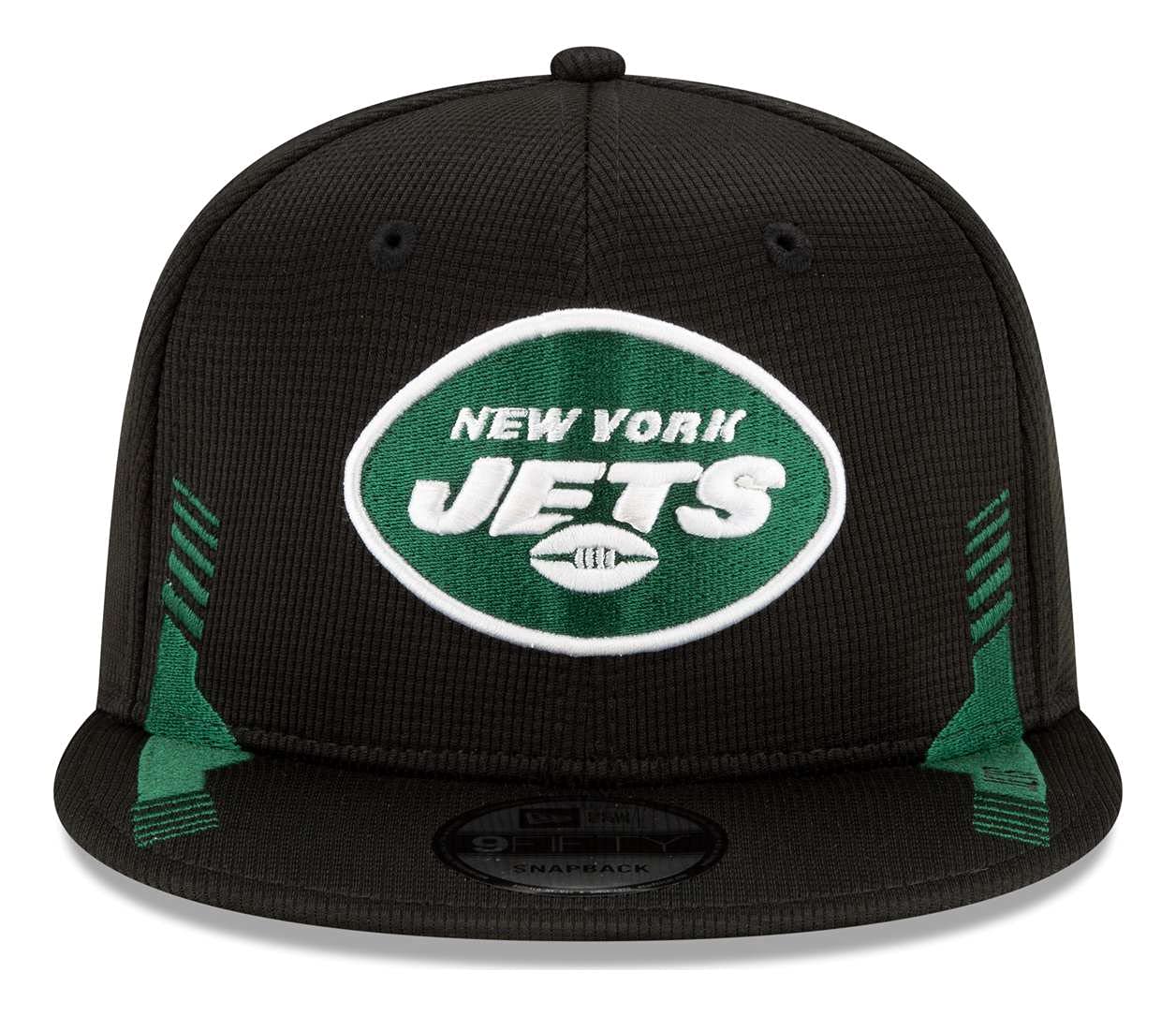New Era NFL New York Jets Official 2021 Sideline 9FIFTY czapka z daszkiem Home Game Cap, Zespó?, S/M