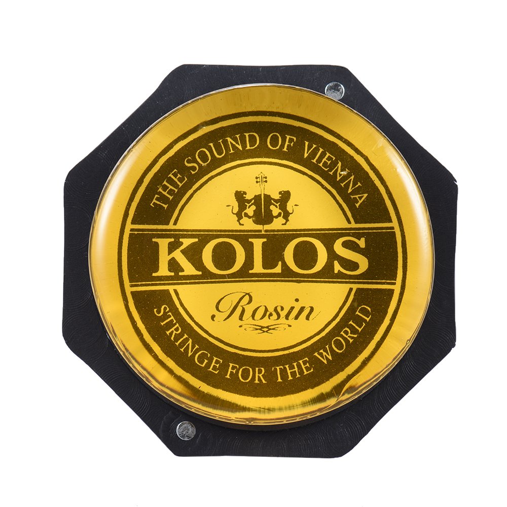Cello Rosin High Viscosity Yellow Colophony Transparent Easy Grip Exquisite Box for Violin, Viola Paris Main Stringed Instruments