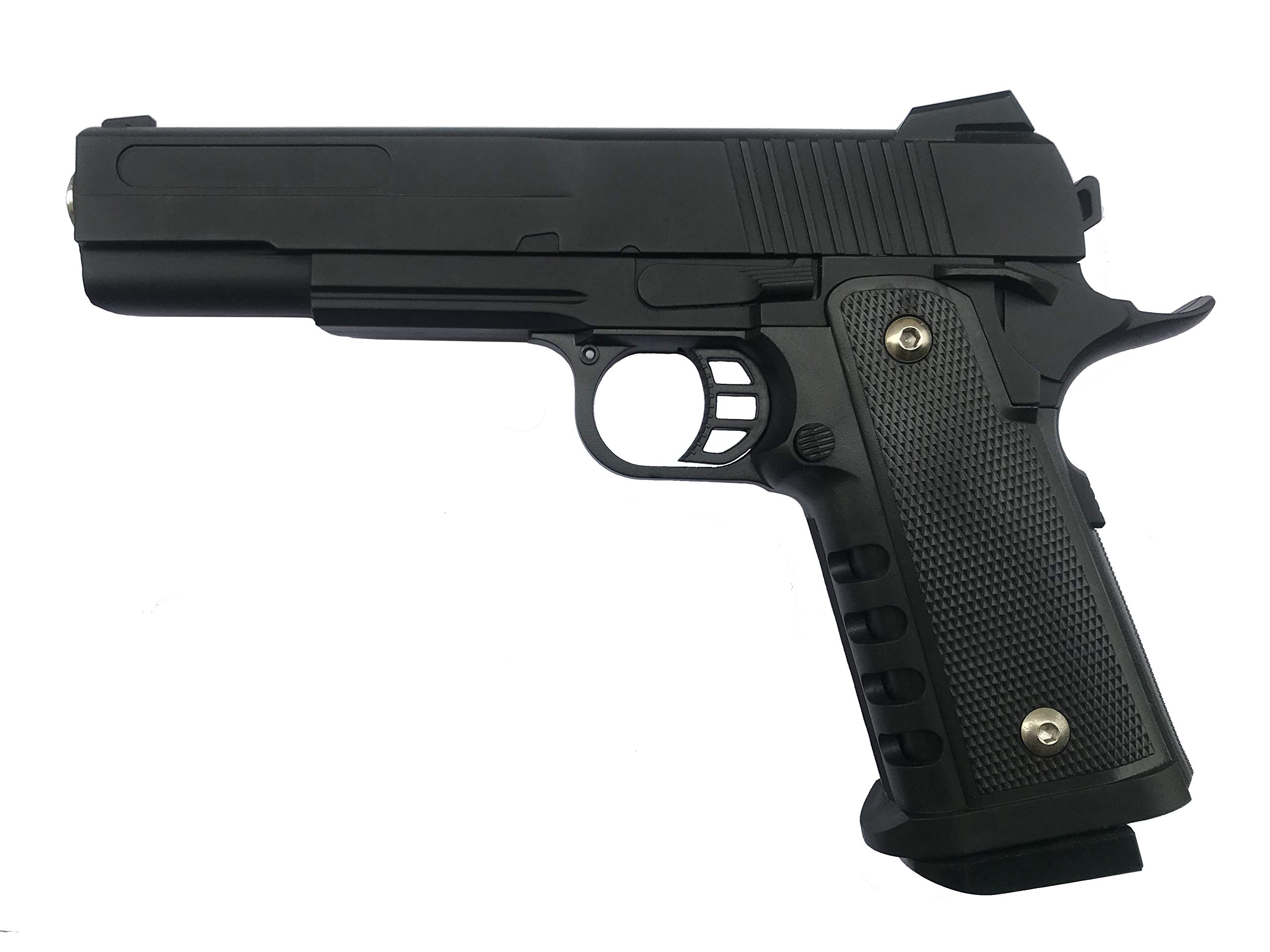 Rayline Softair RV21 Voll Metall Softair (Manuell Federdruck), Nachbau im Maßstab 1:1, Länge: 23cm, Gewicht: 510g, Kaliber: 6mm, Farbe: Schwarz - (unter 0,5 Joule - ab 14 Jahre)