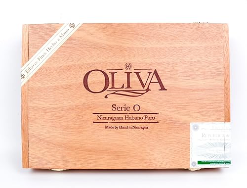 Miniatura 2 de Oliva Double Toro Serie O - Caja vacía de madera para puros, 9.75" x 6.75" x 1.75"